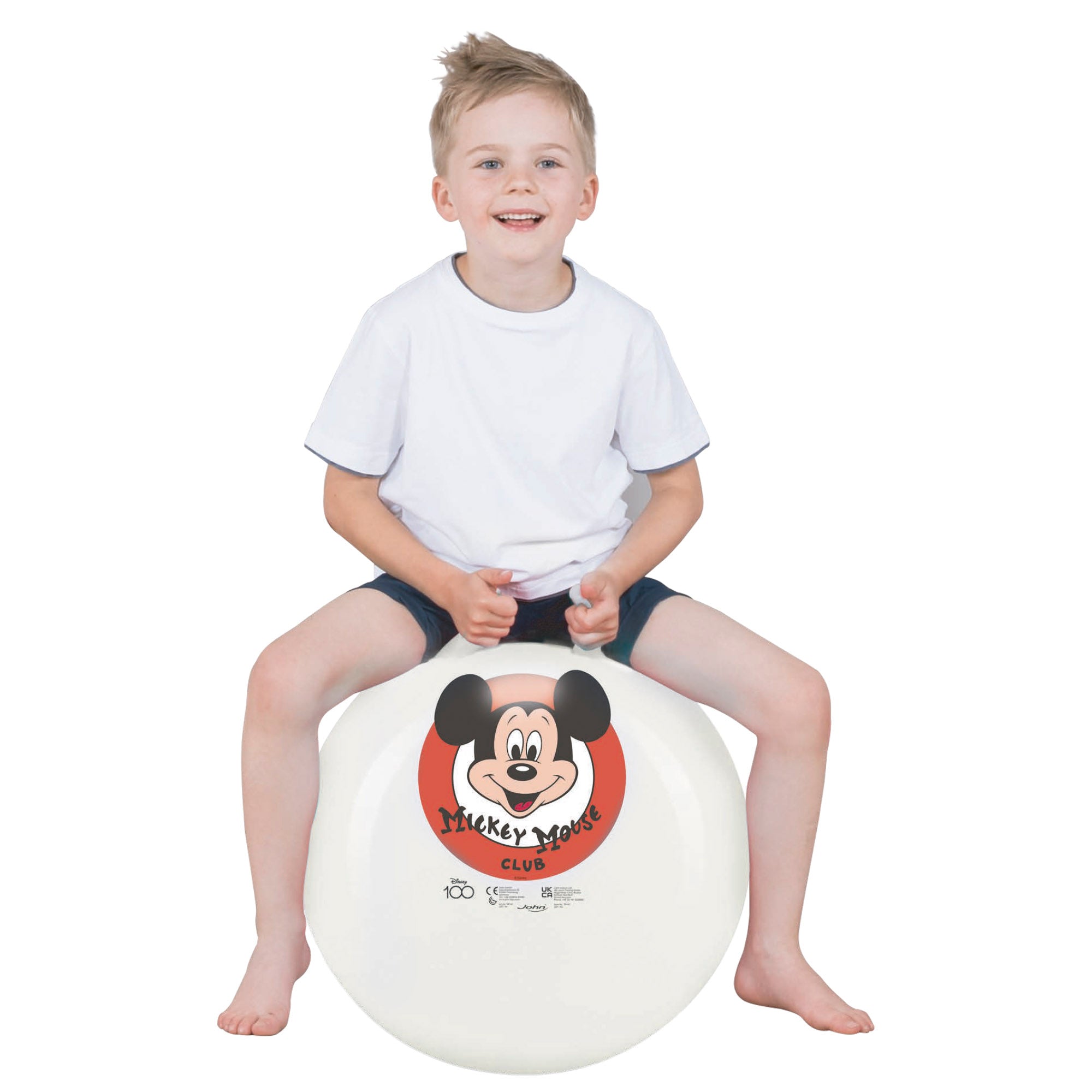 Disney Pelota saltarina hinchable Mickey Mouse Ø45-50 cm
