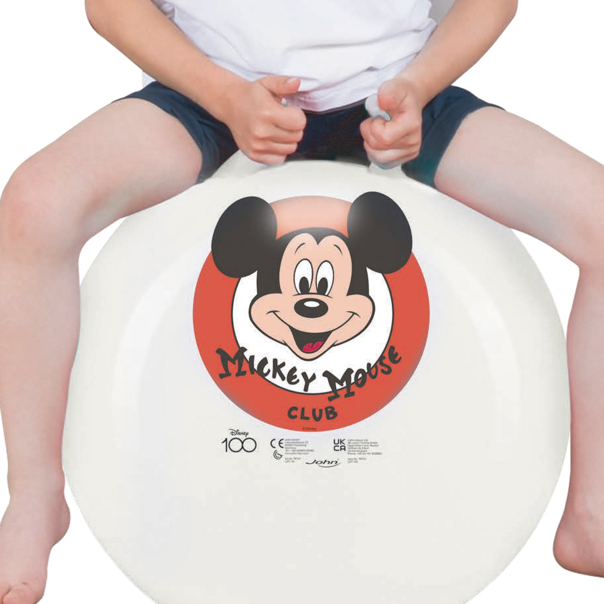 Disney Pelota saltarina hinchable Mickey Mouse Ø45-50 cm
