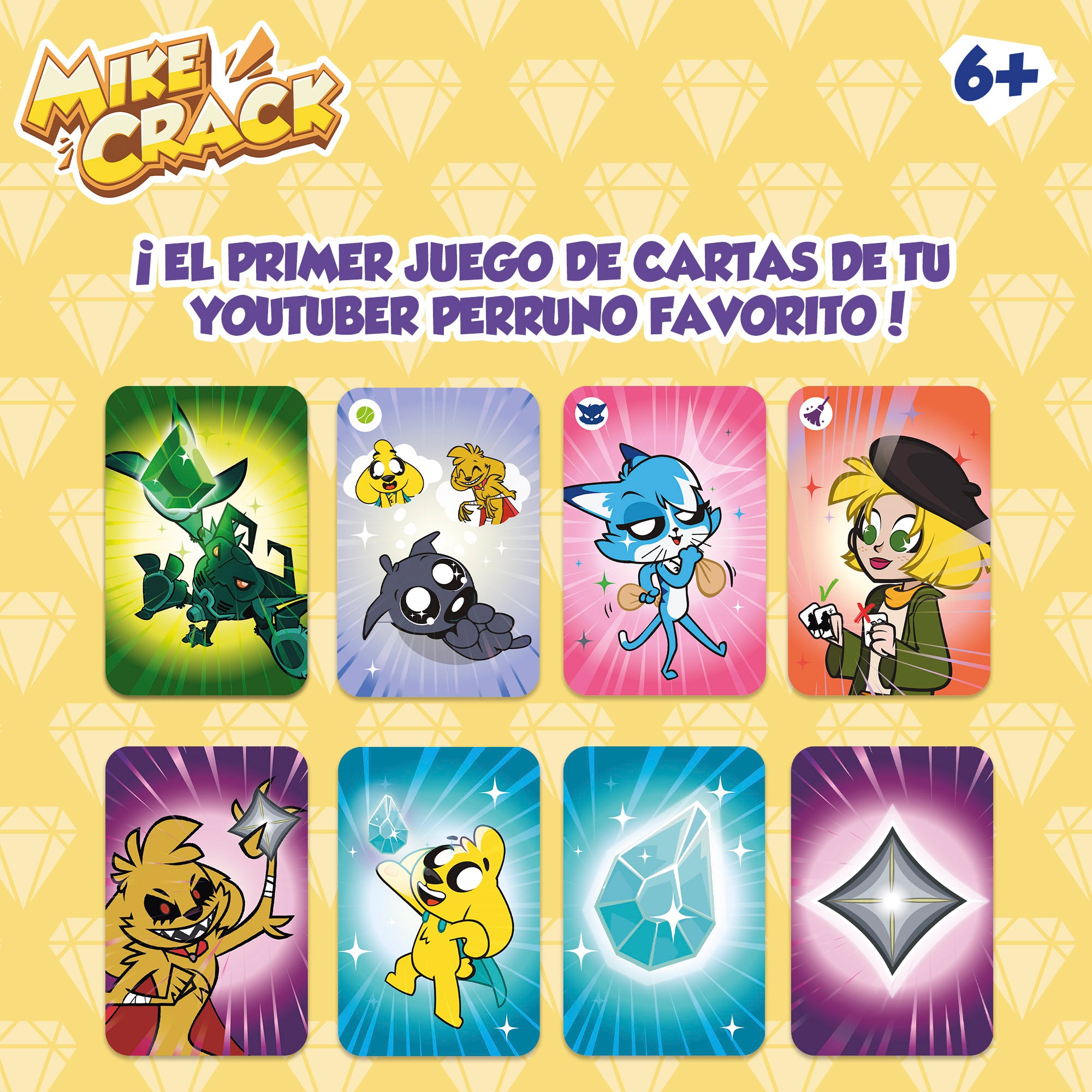 Mikecrack Juego de cartas oficial "No mines más"