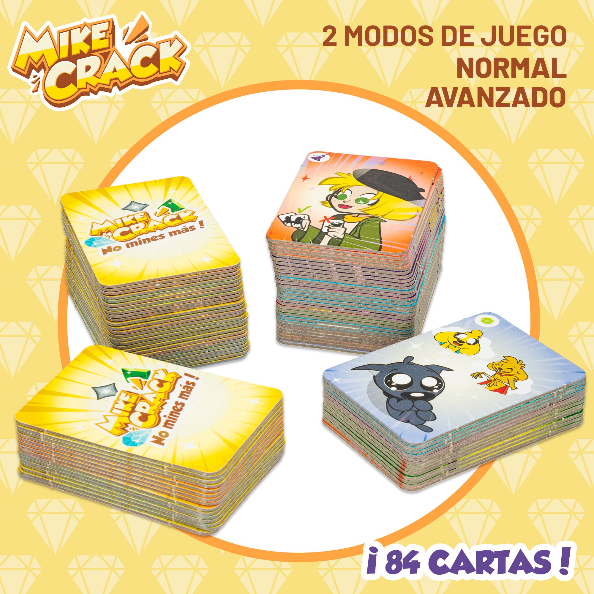 Mikecrack Juego de cartas oficial "No mines más"