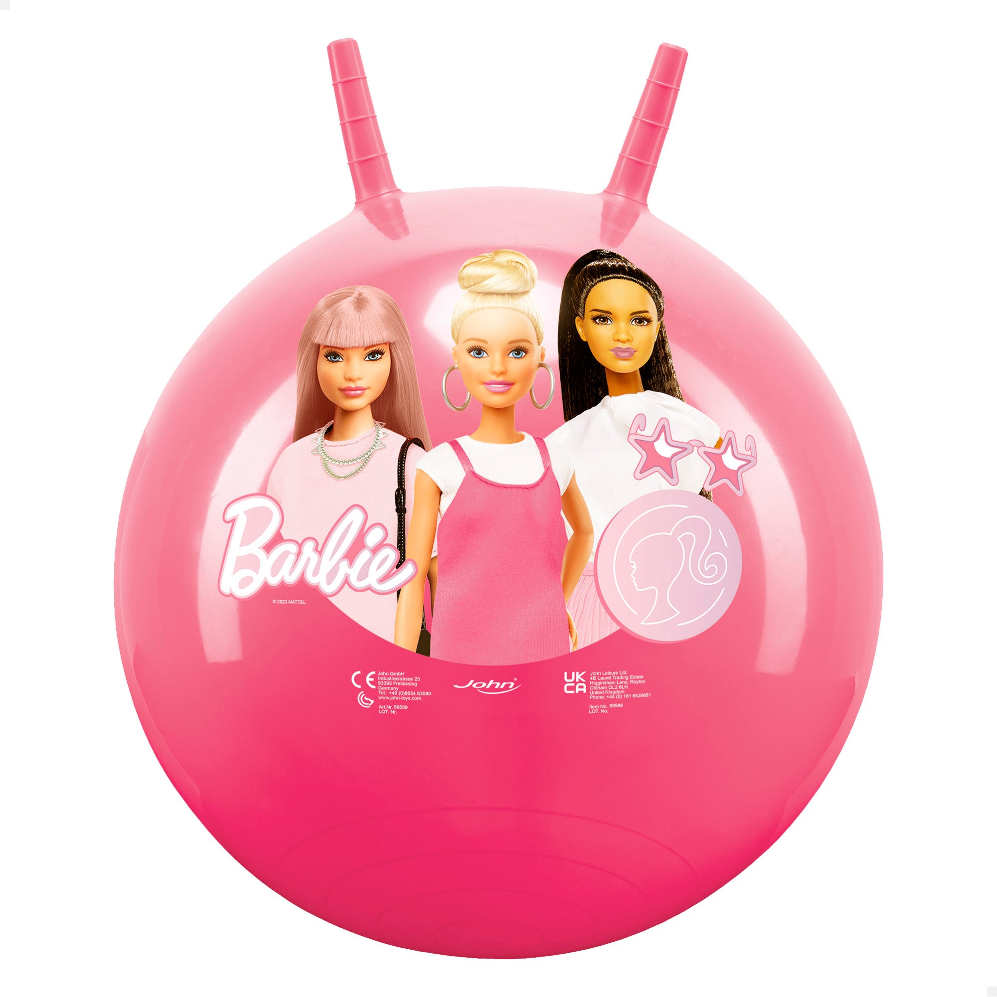 Barbie Pelota saltarina hinchable oficial Ø45-50 cm