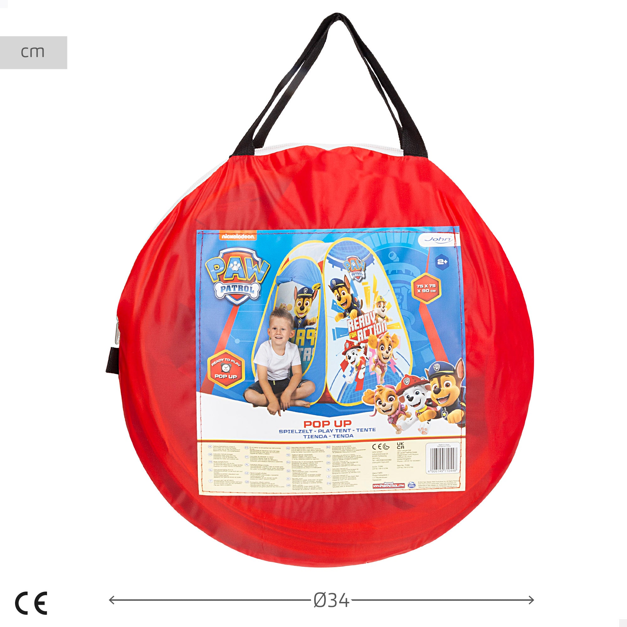 La Patrulla Canina Tienda de campaña infantil pop-up oficial