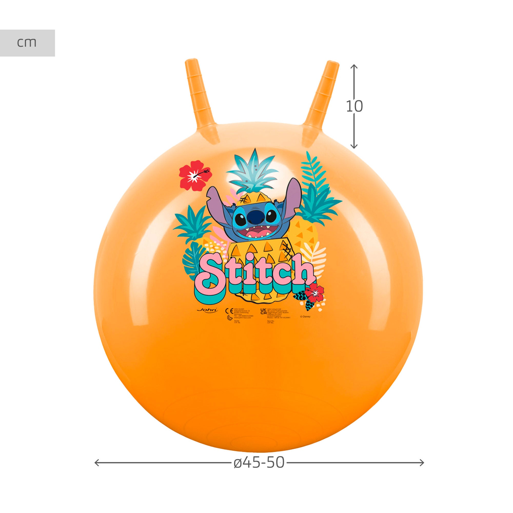 Stitch Pelota hinchable saltarina 45cm