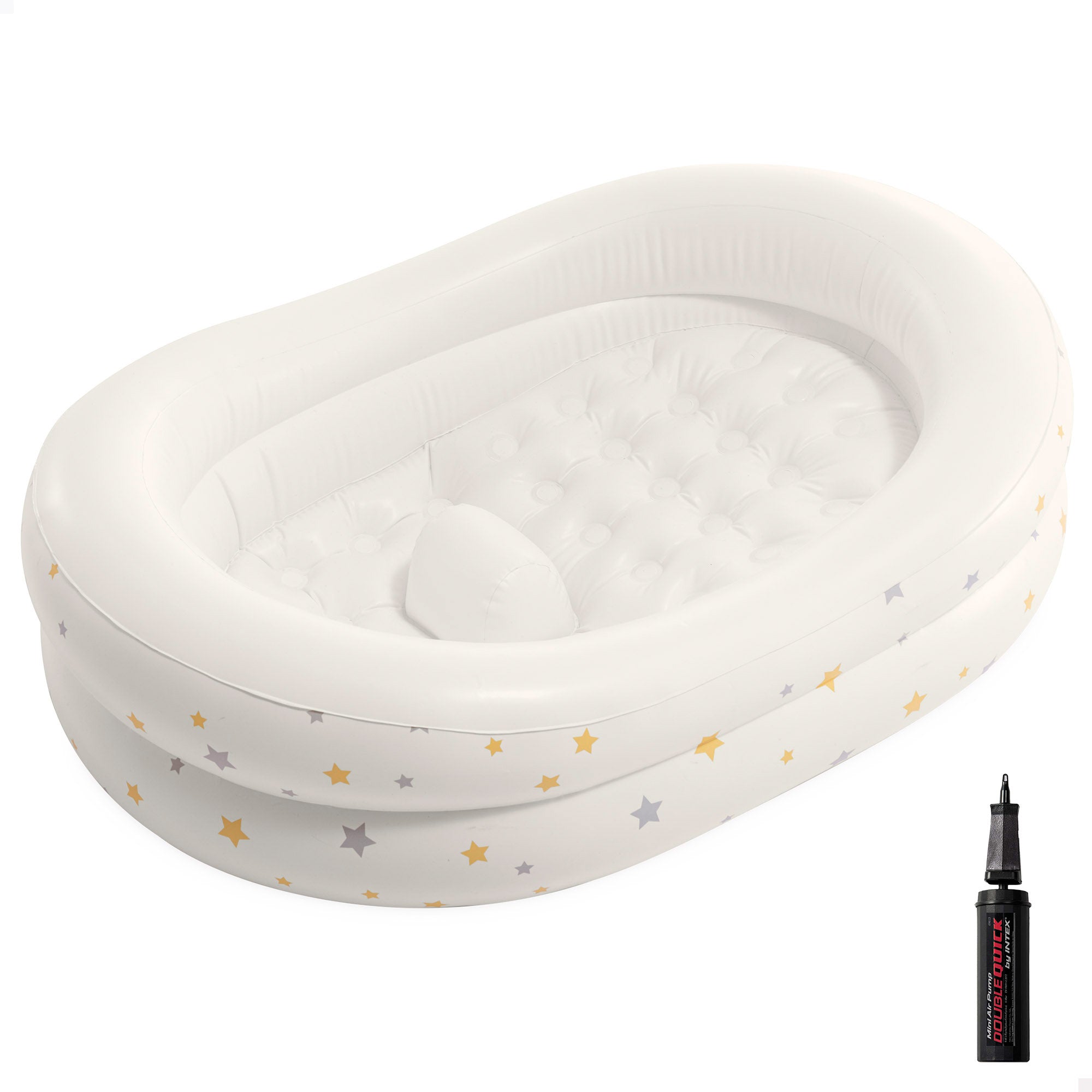 INTEX Bañera hinchable bebé con hinchador