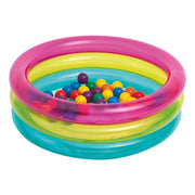 INTEX Piscina de bolas hinchable con 50 bolas de colores