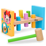 WOOMAX Disney Juego martillo y bloques de madera
