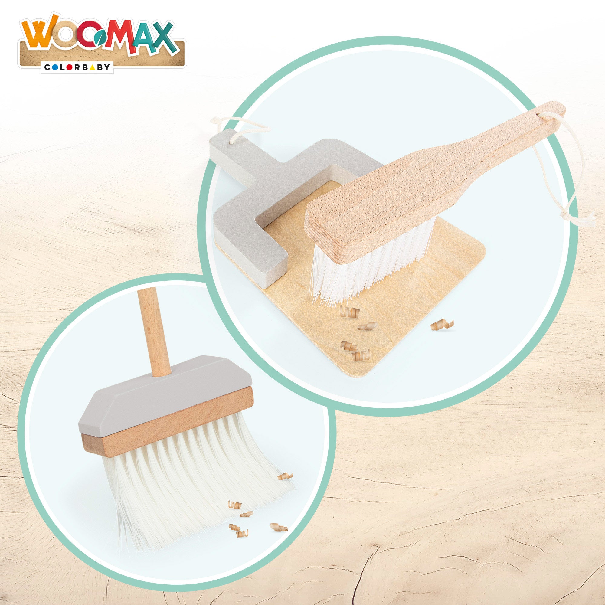 WOOMAX Set de limpieza de madera
