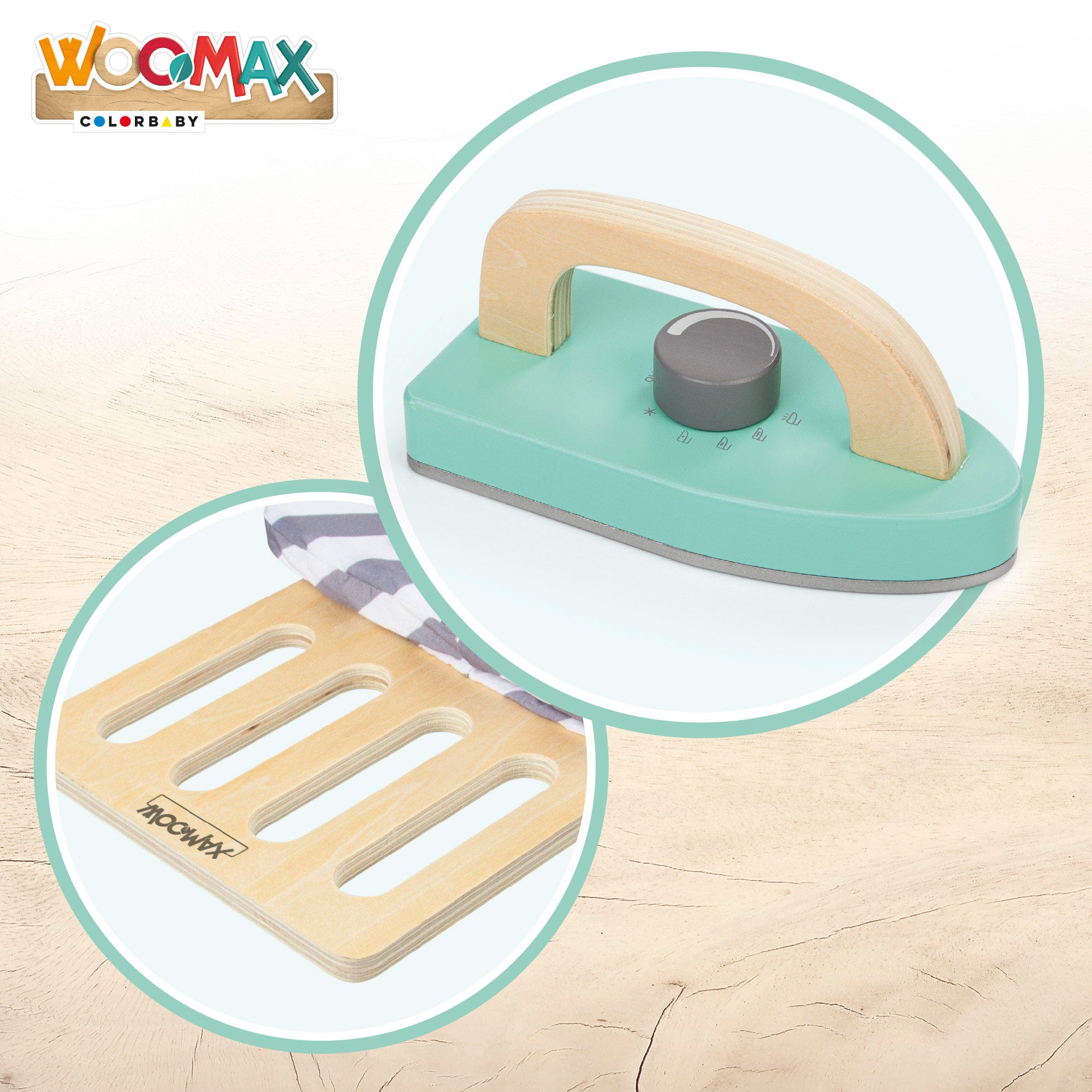 WOOMAX Plancha de madera
