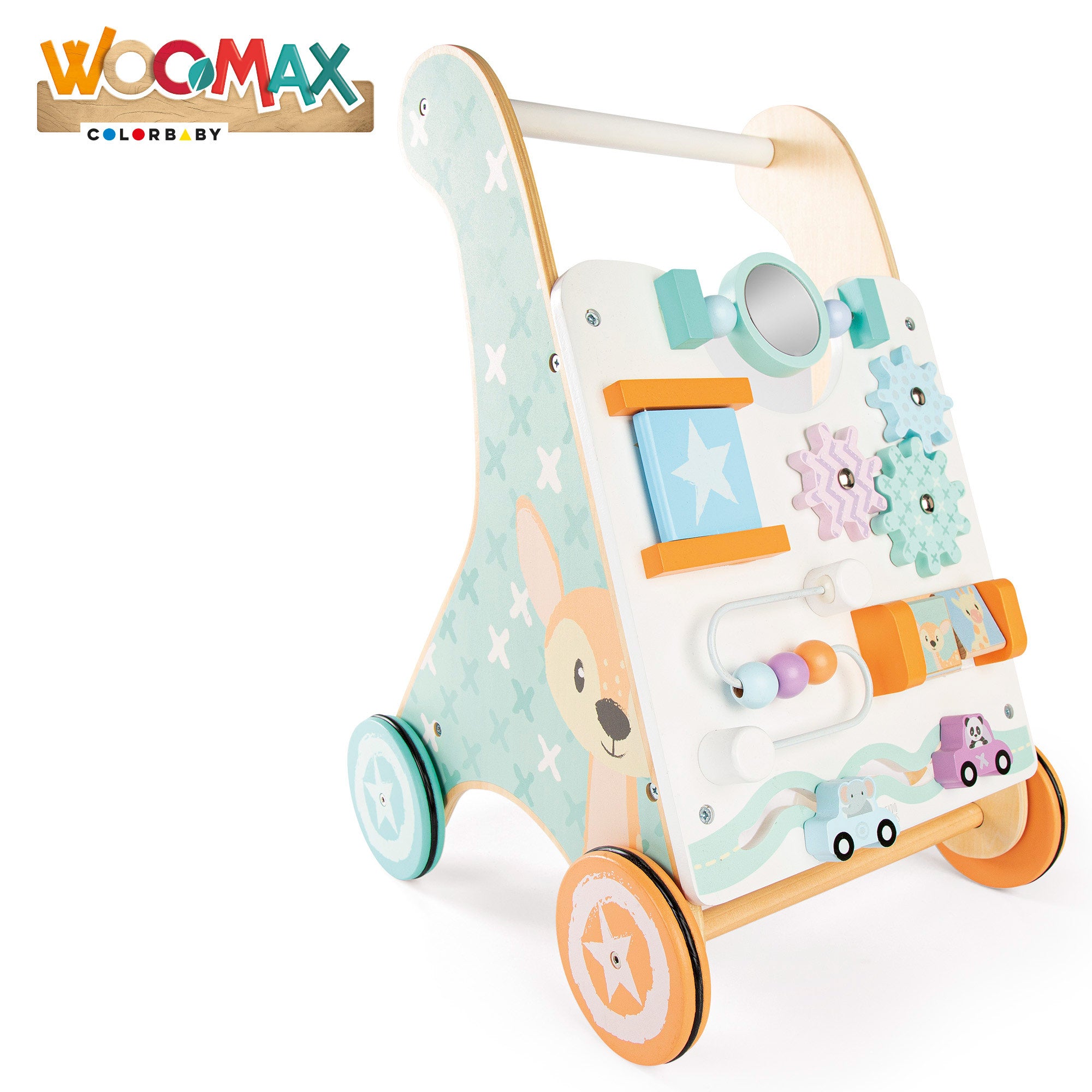 WOOMAX Andador madera para bebés