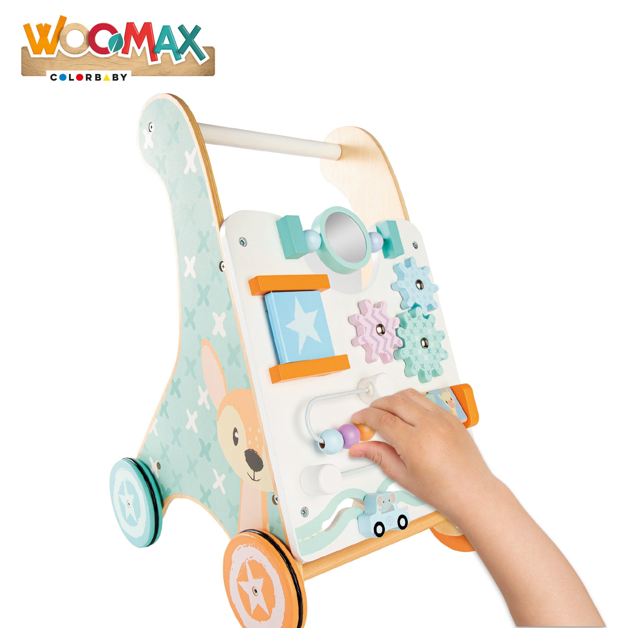 WOOMAX Andador madera para bebés