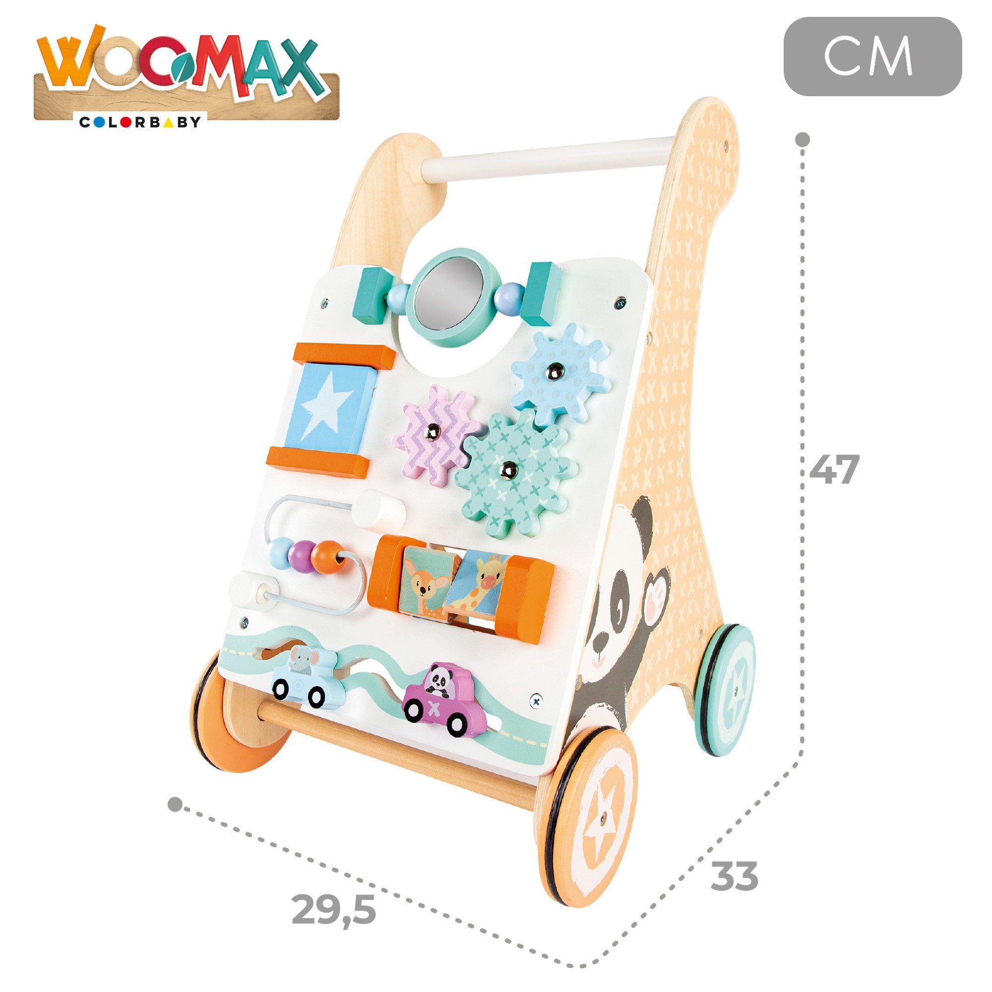 WOOMAX Andador madera para bebés
