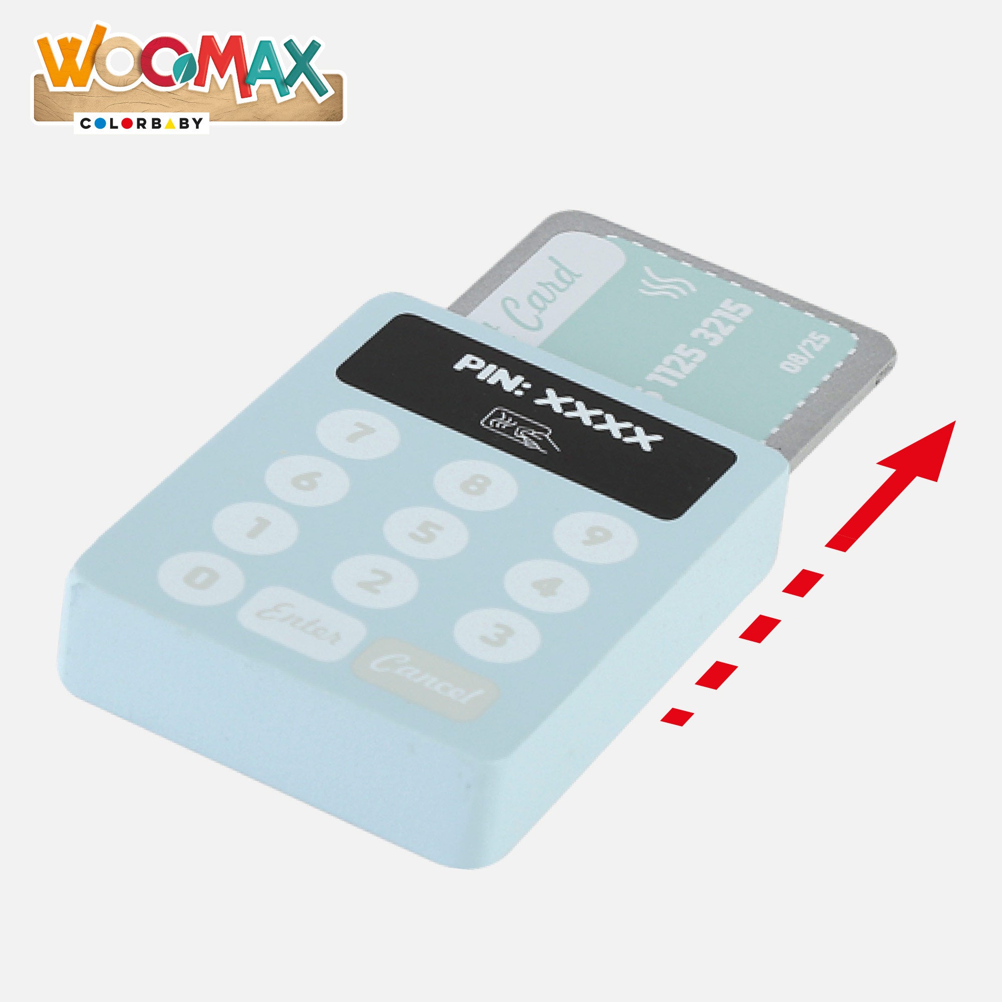 WOOMAX Caja registradora de madera