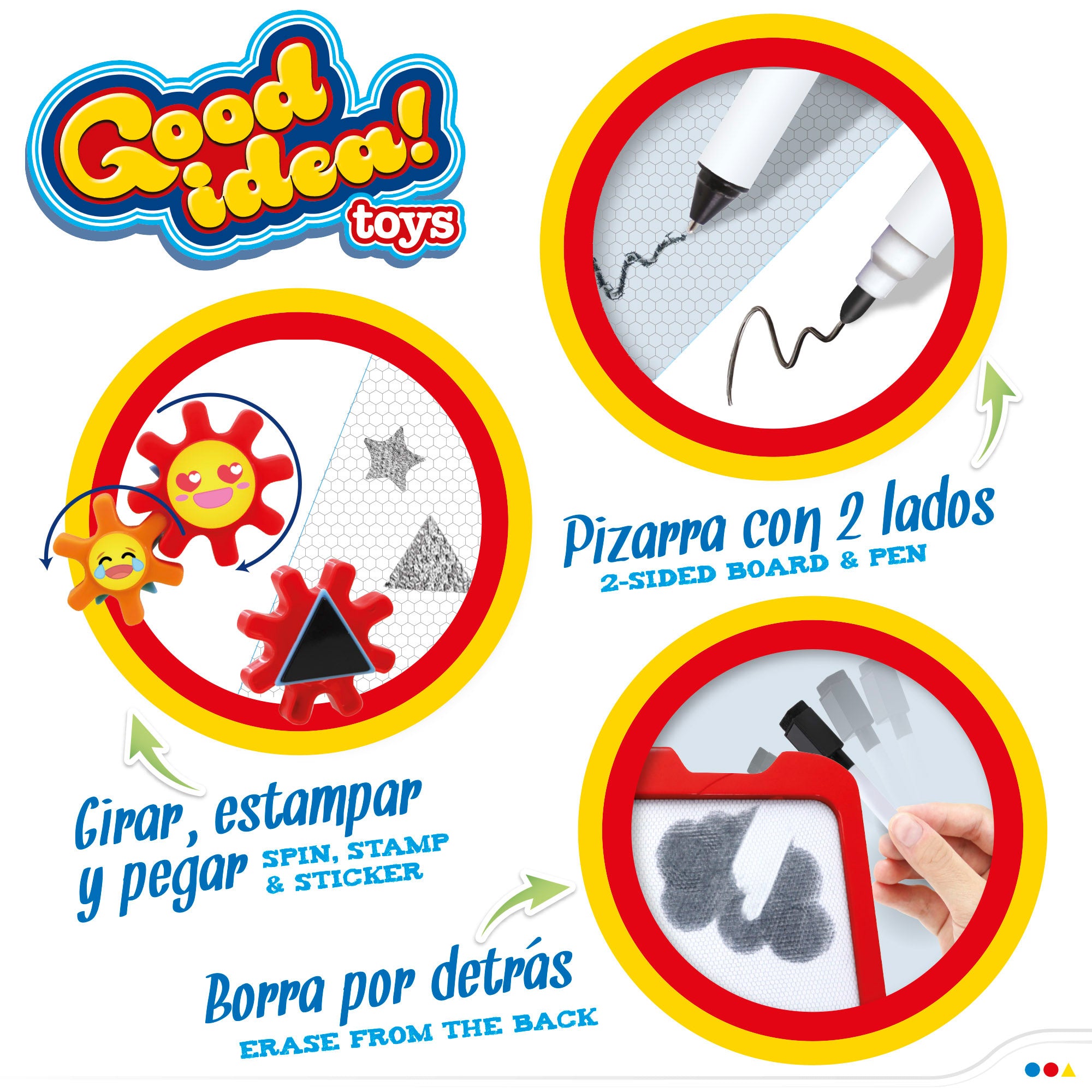 Pizarra magnética doble cara Good Idea!