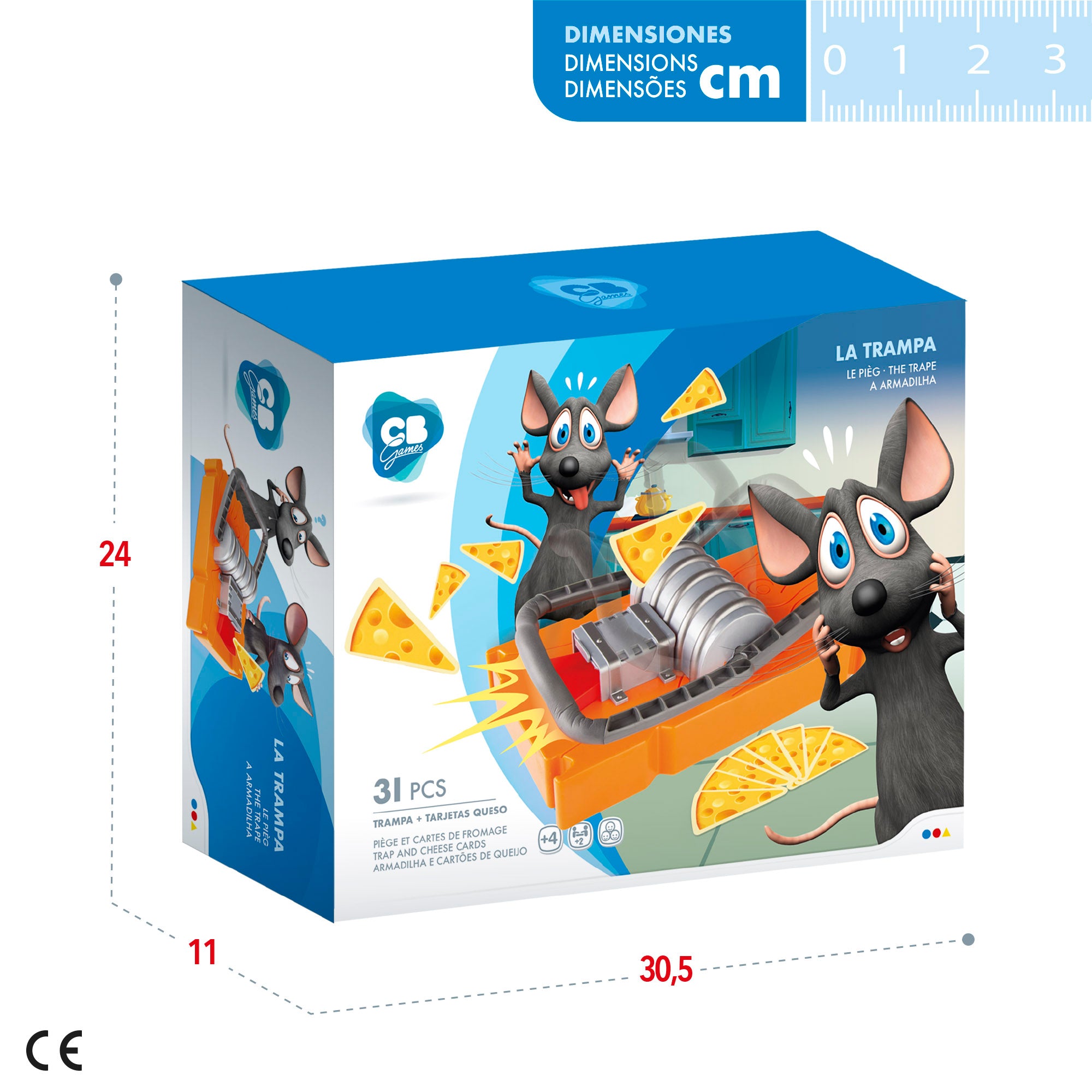 Juego de mesa La Trampa CB Games