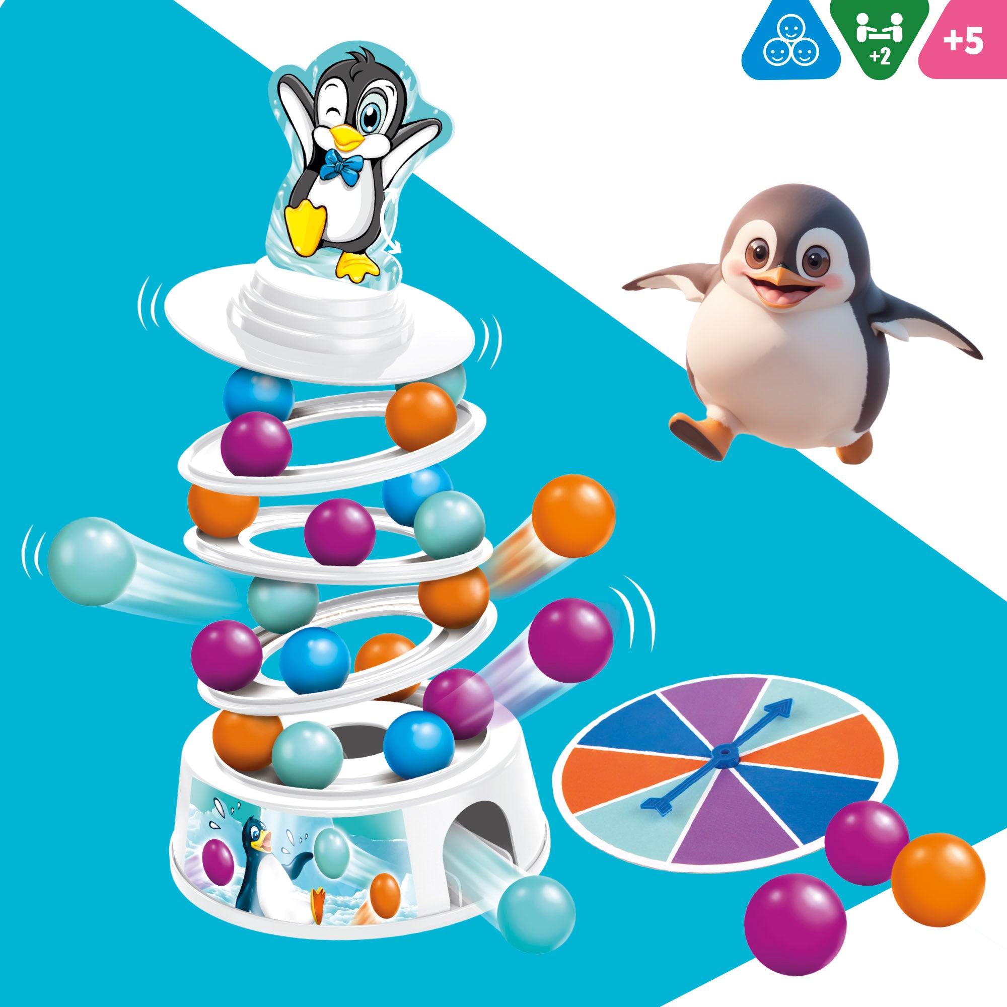 Juego pingüino equilibrista CB Games