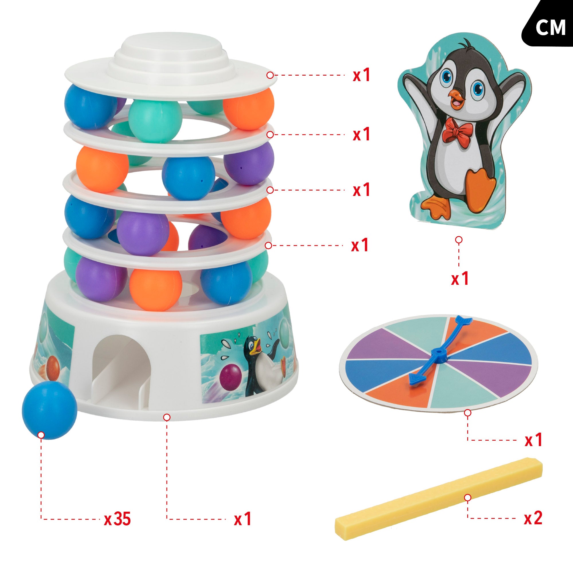 Juego pingüino equilibrista CB Games