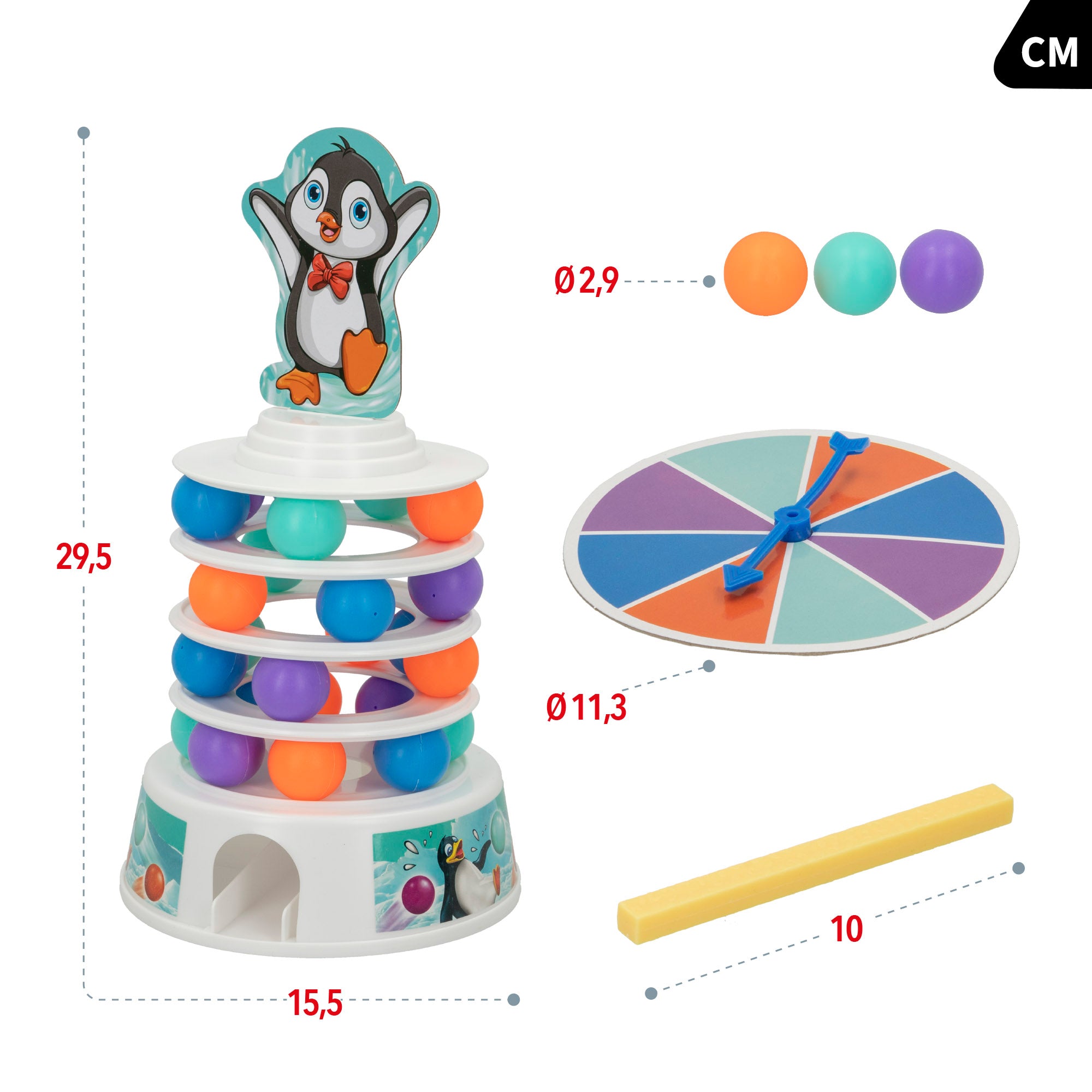 Juego pingüino equilibrista CB Games