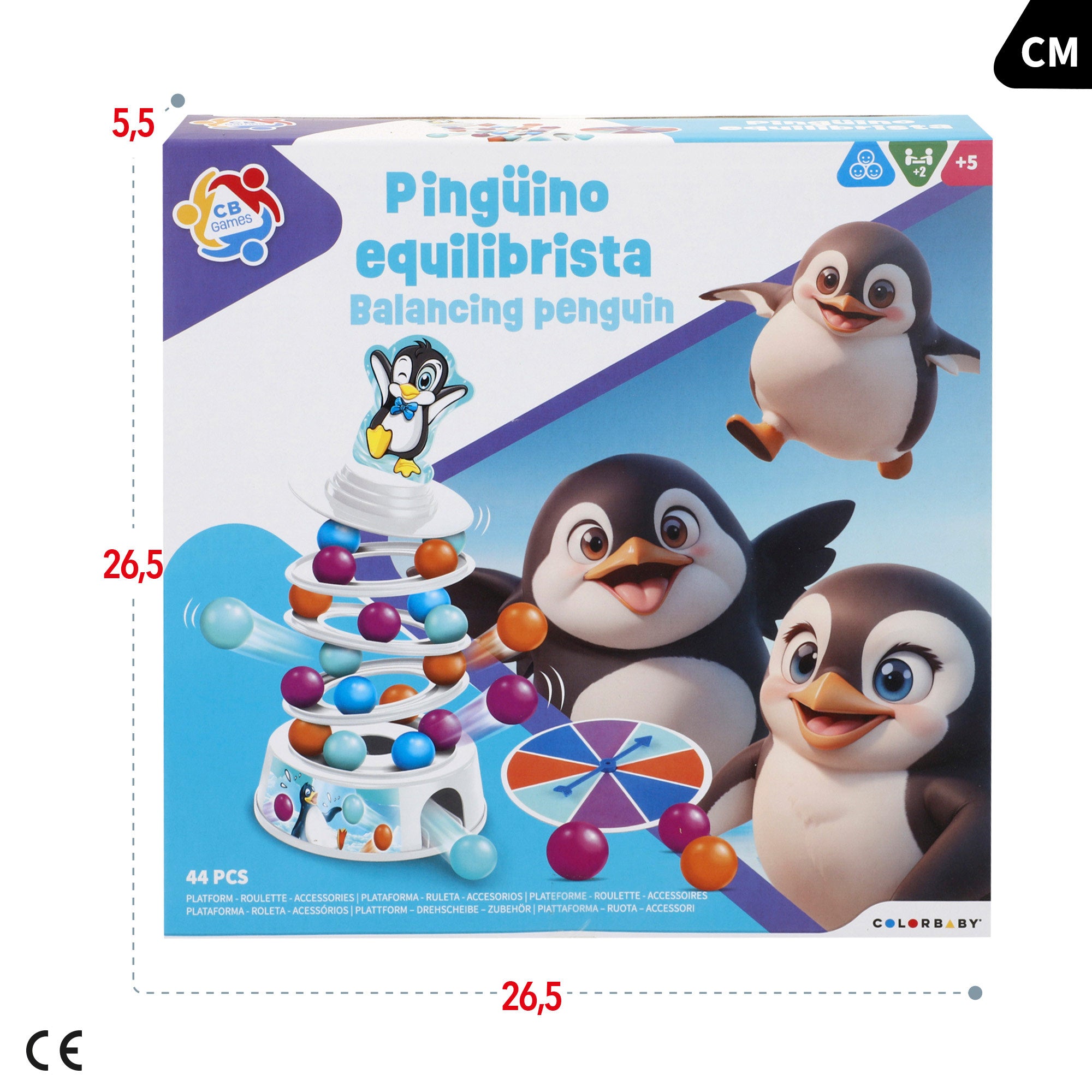 Juego pingüino equilibrista CB Games