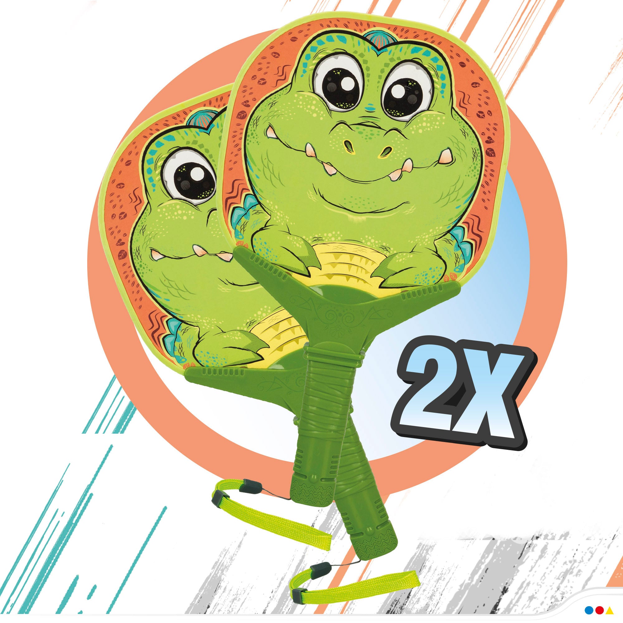 Set palas de playa cocodrilo CB Sports