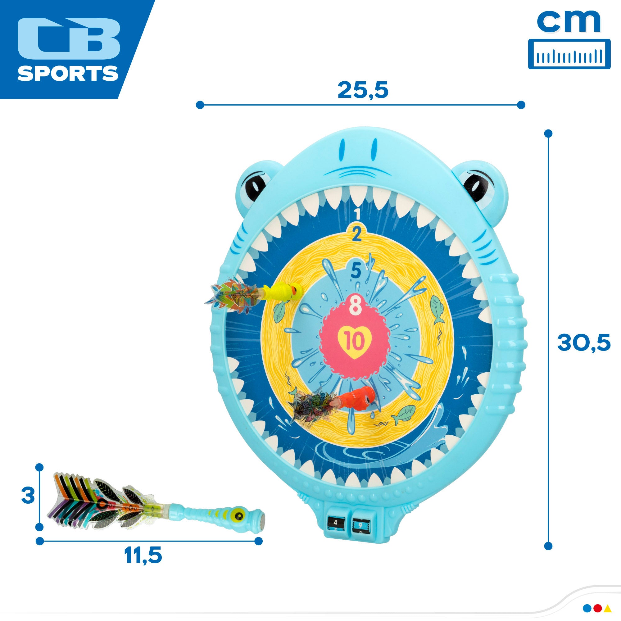 Diana dardos magnéticos CB Toys