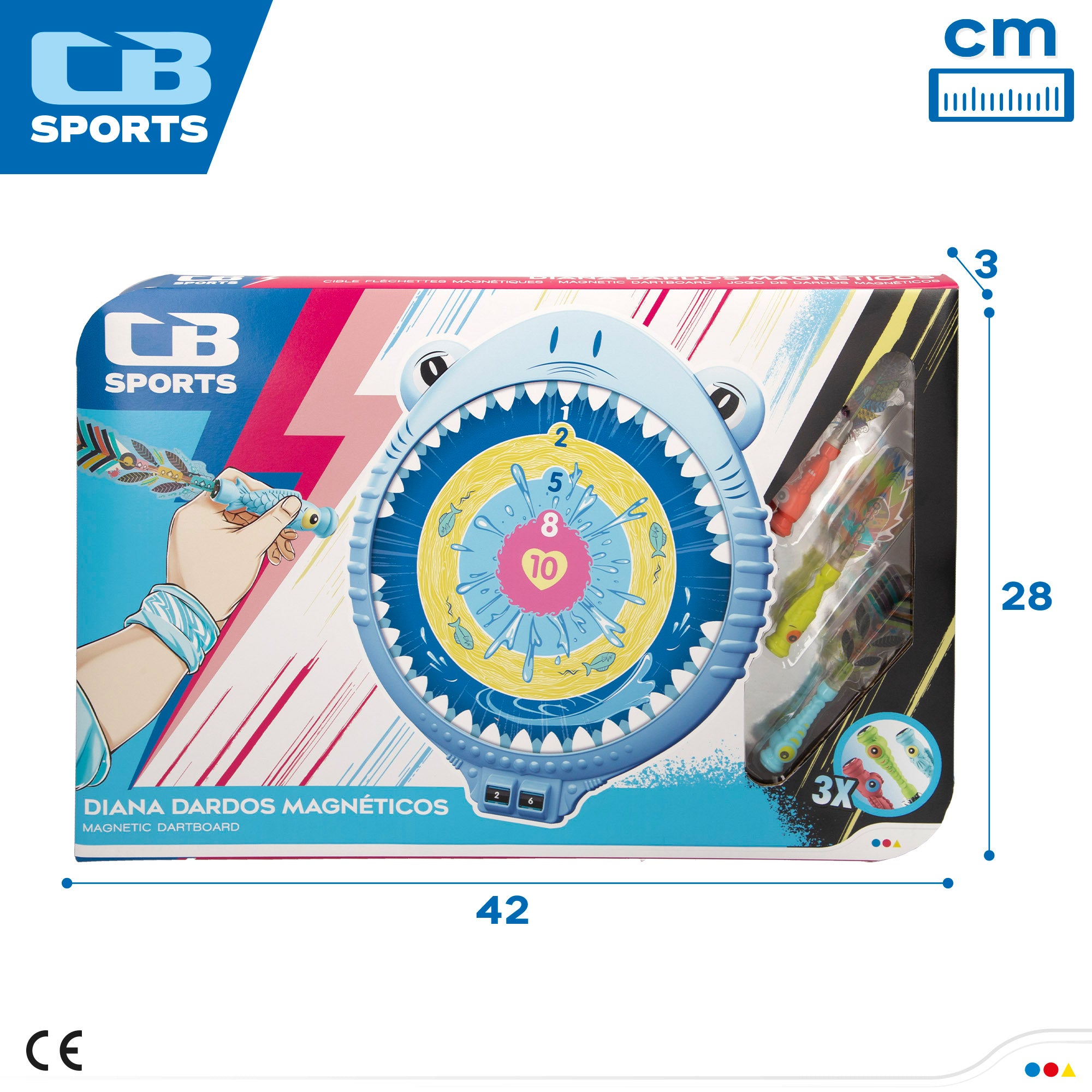 Diana dardos magnéticos CB Toys