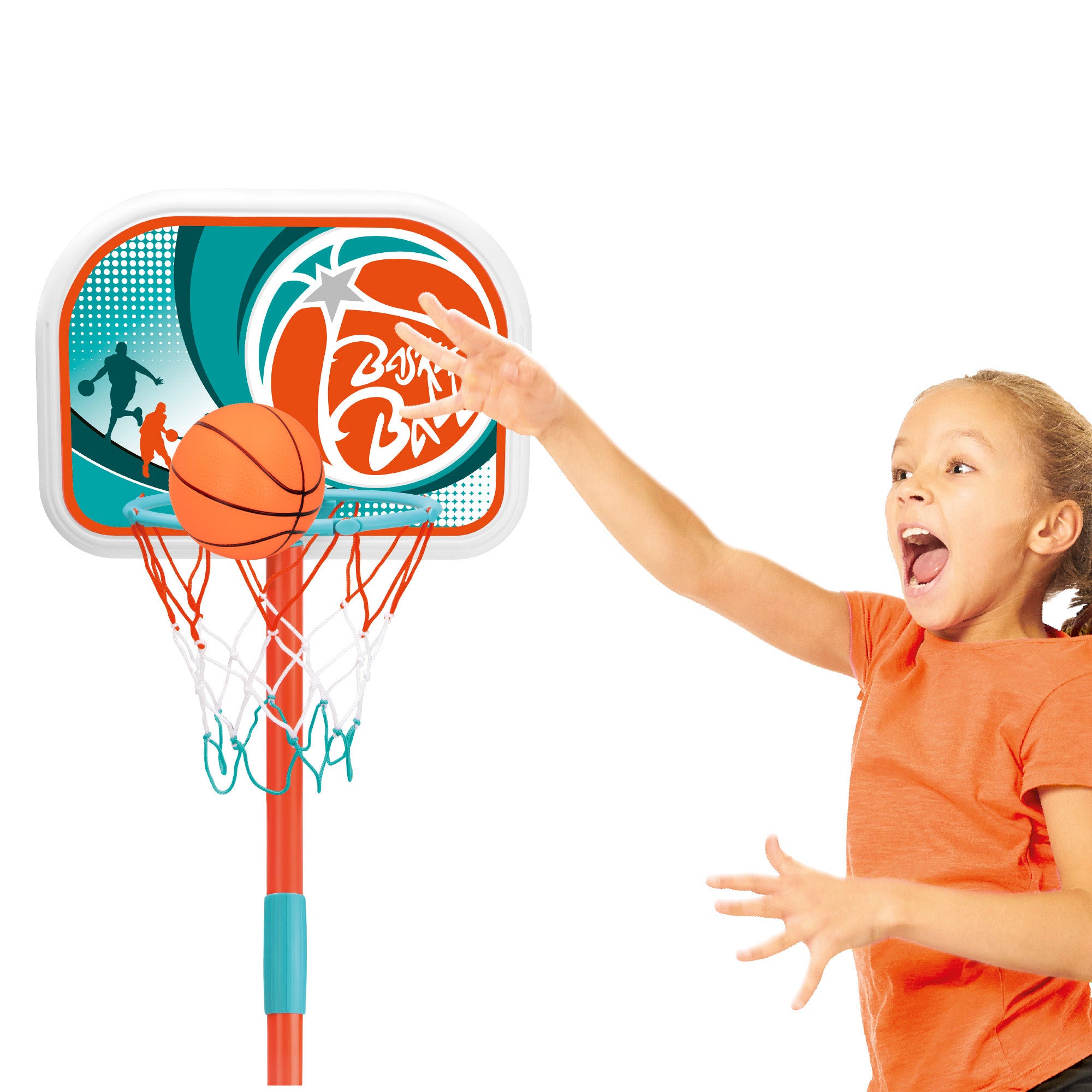 Canasta baloncesto niños con balón CB Toys