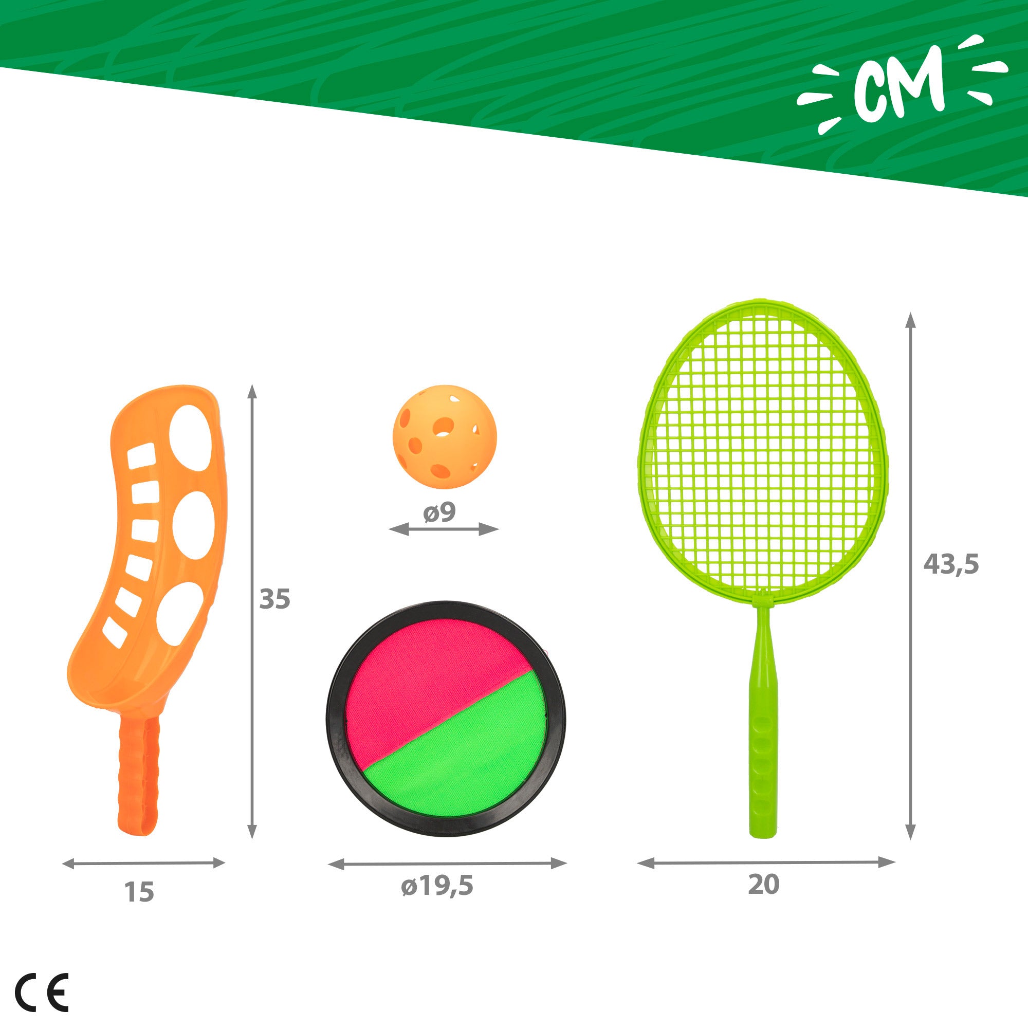 Set multijuegos exterior 4 en 1 CB Sports