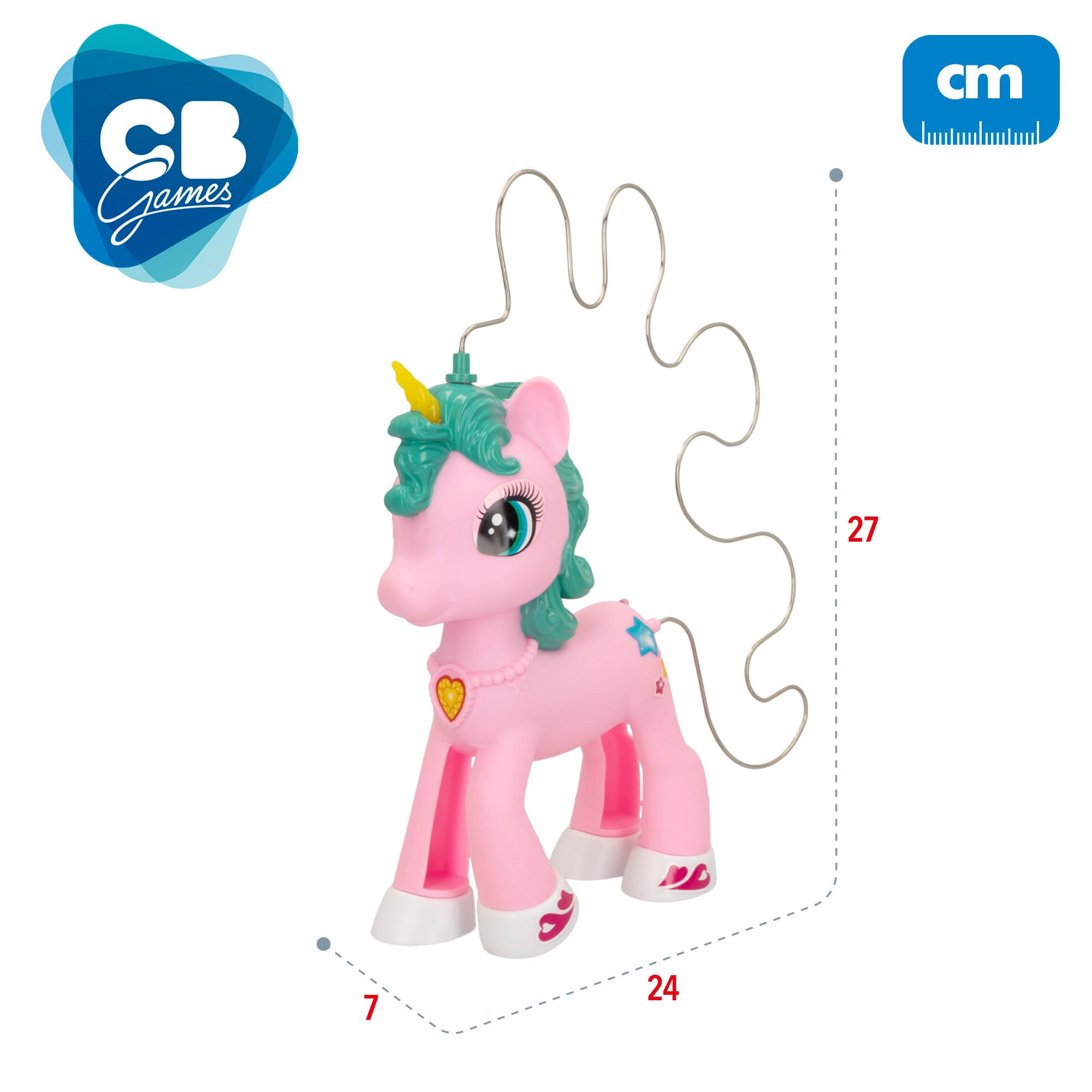 Laberinto electrónico unicornio con luz y sonido CB Games