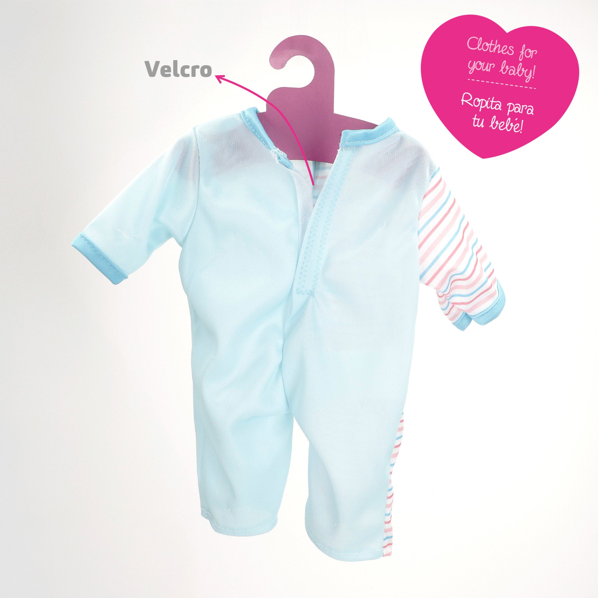 Set Trajes para muñecos bebé 42 cm Colorbaby's