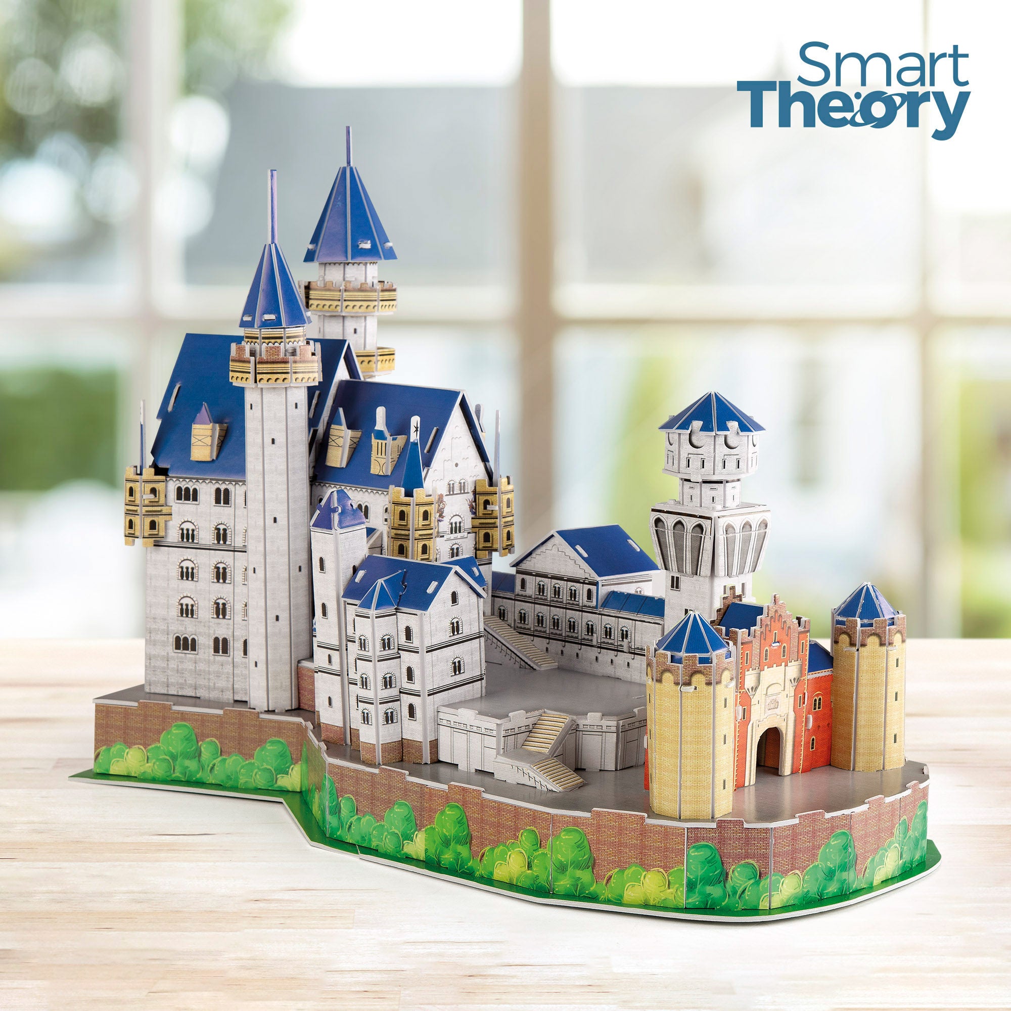 Puzzle 3D Maqueta Neuschwanstein Castle 95 piezas Smart Theory