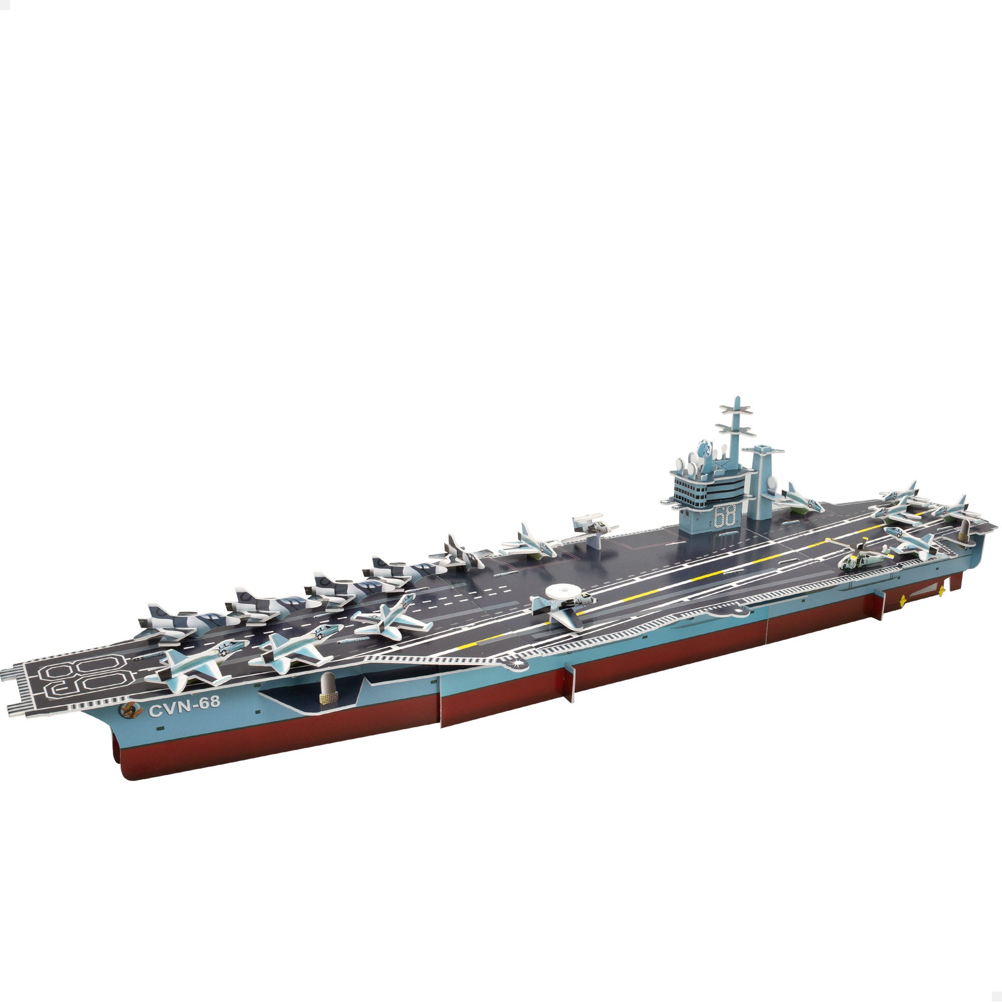 Puzzle 3D Portaviones Nimitz armada EE.UU. 67 piezas Smart Theory