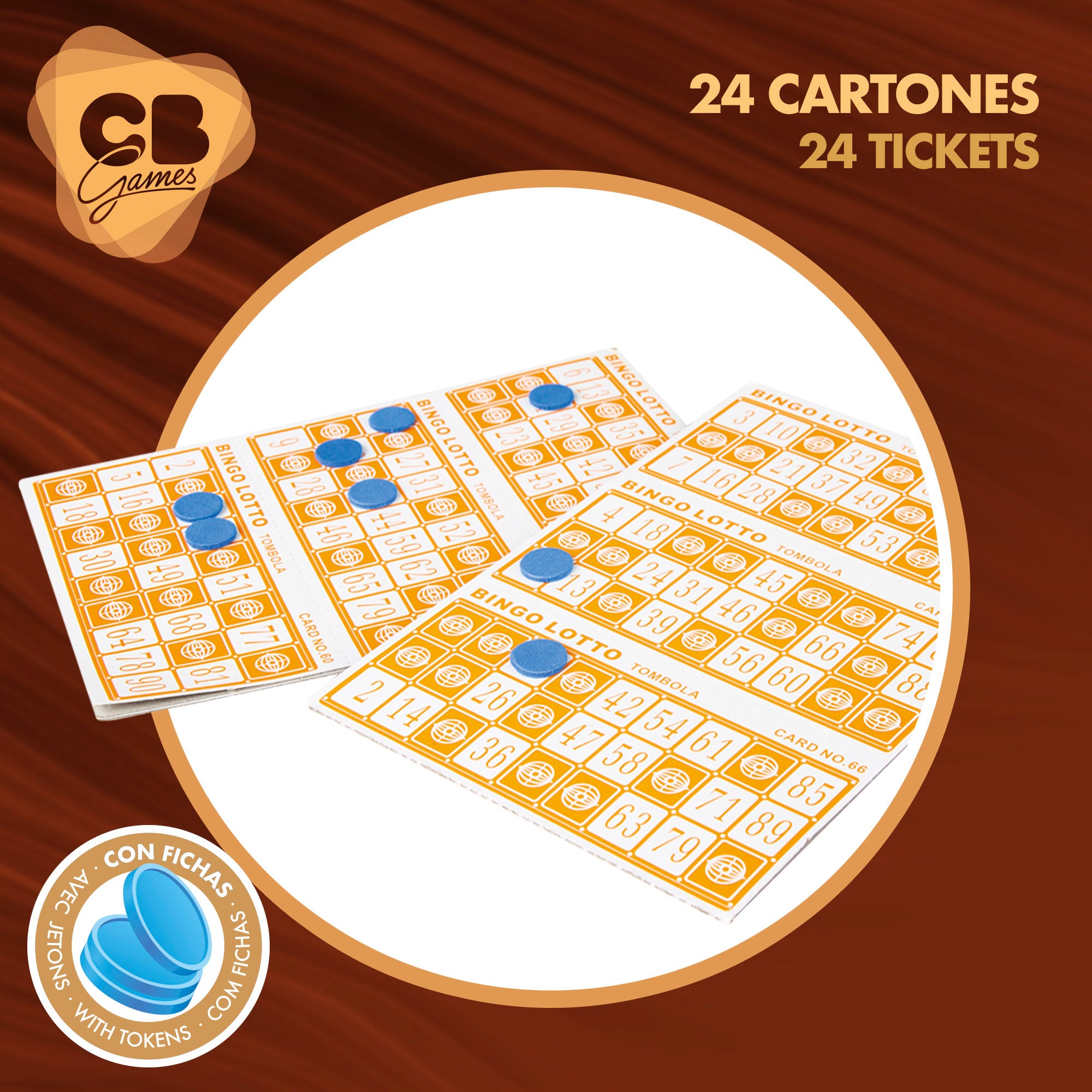 Bingo de madera CB Games