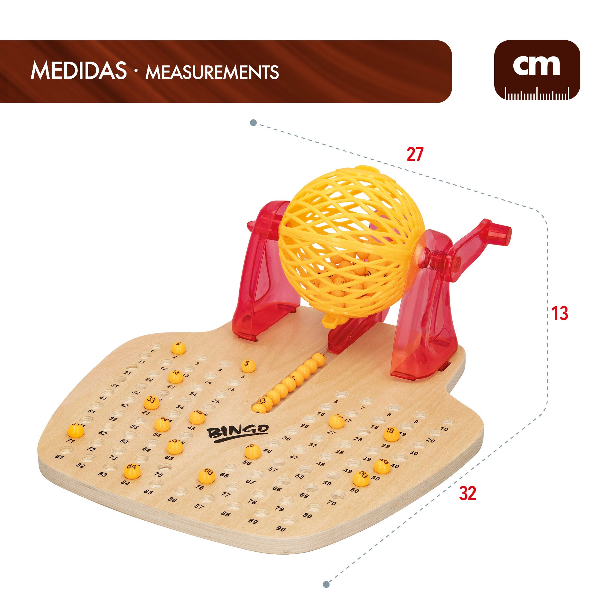 Bingo de madera CB Games