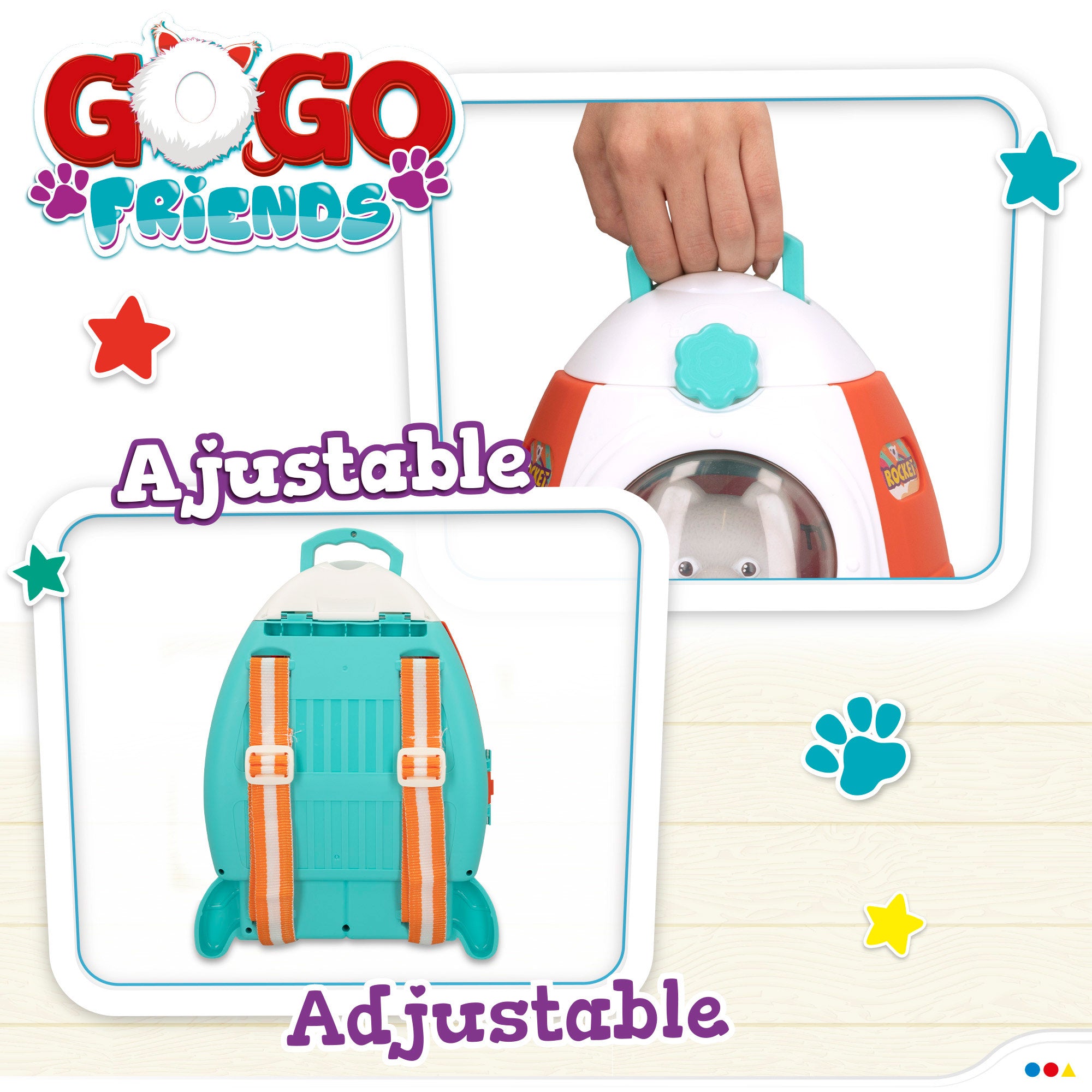 Peluquería canina de juguete 2 en 1 con mascota Go Go Friends