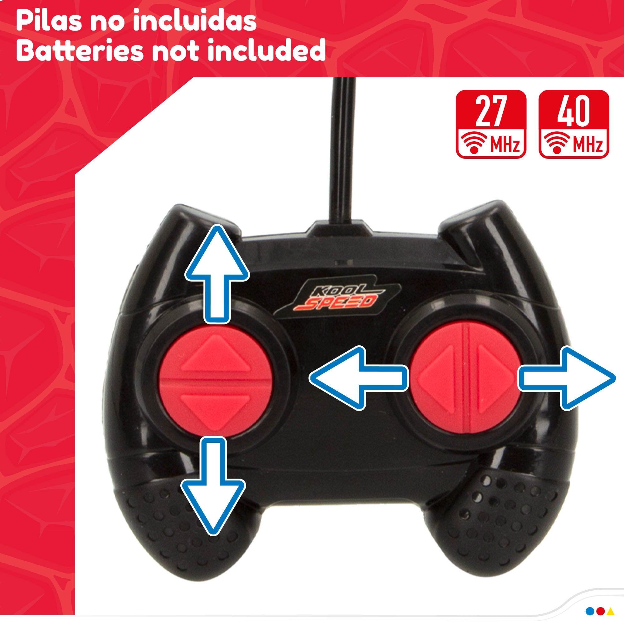 Pack 2 coches radiocontrol de rally 1:24 Speed & Go