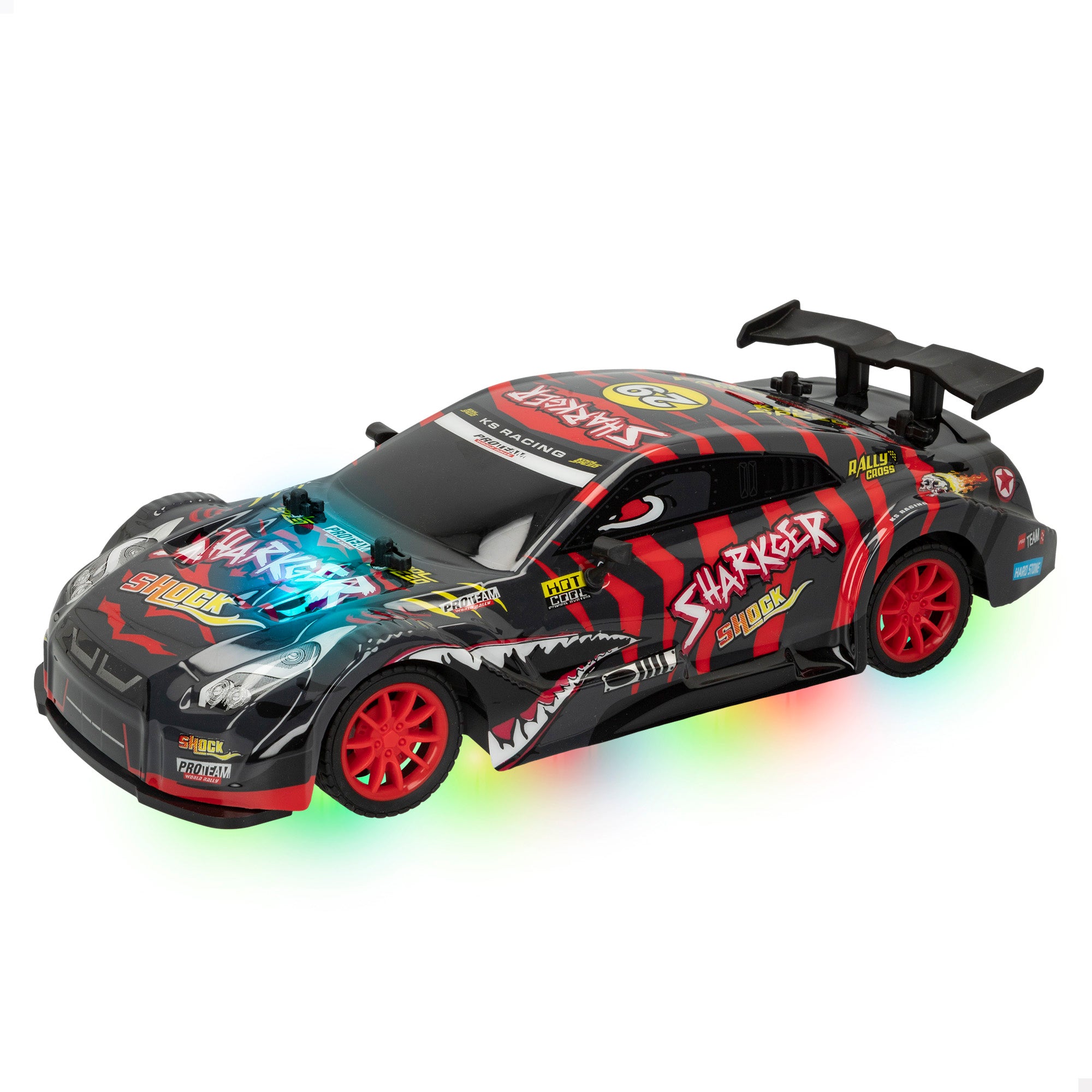 Coche radiocontrol Xtreme con luces 1:16 surtido Speed & Go