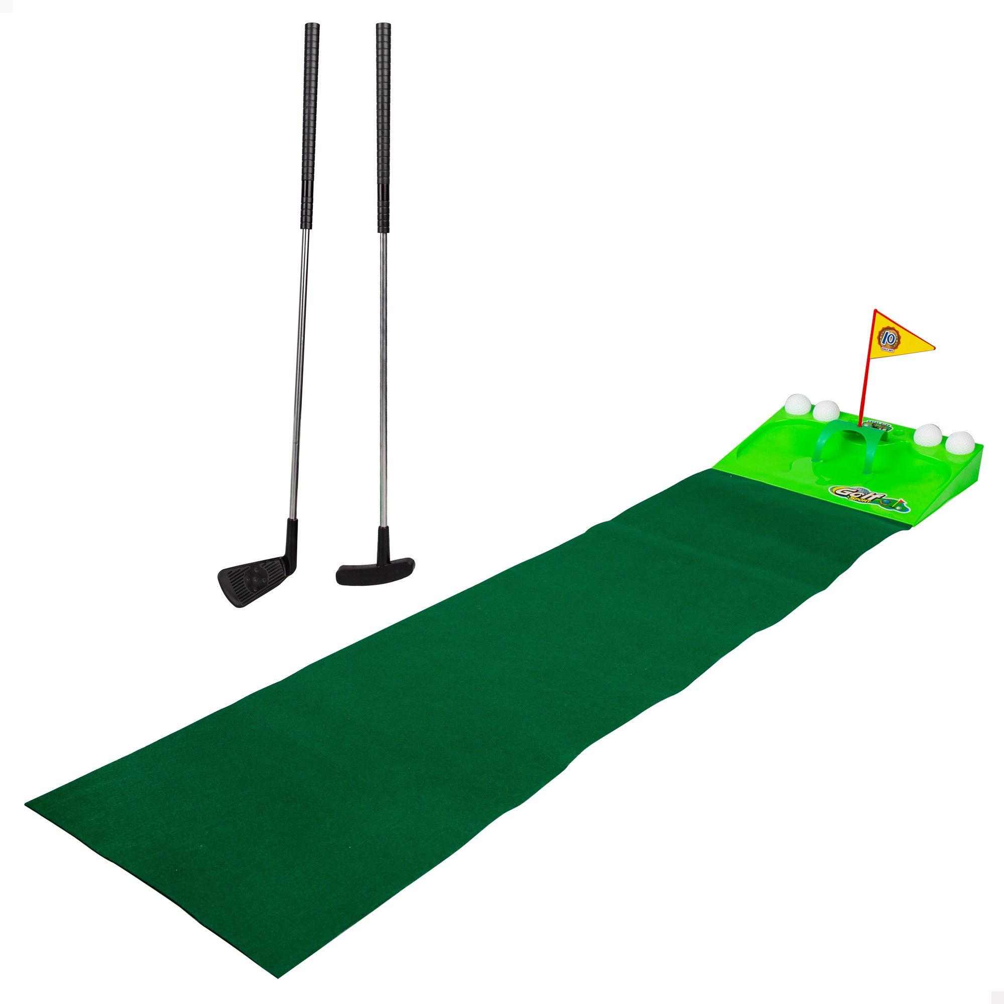 Juego mini golf con 2 palos y 4 bolas CB Sports