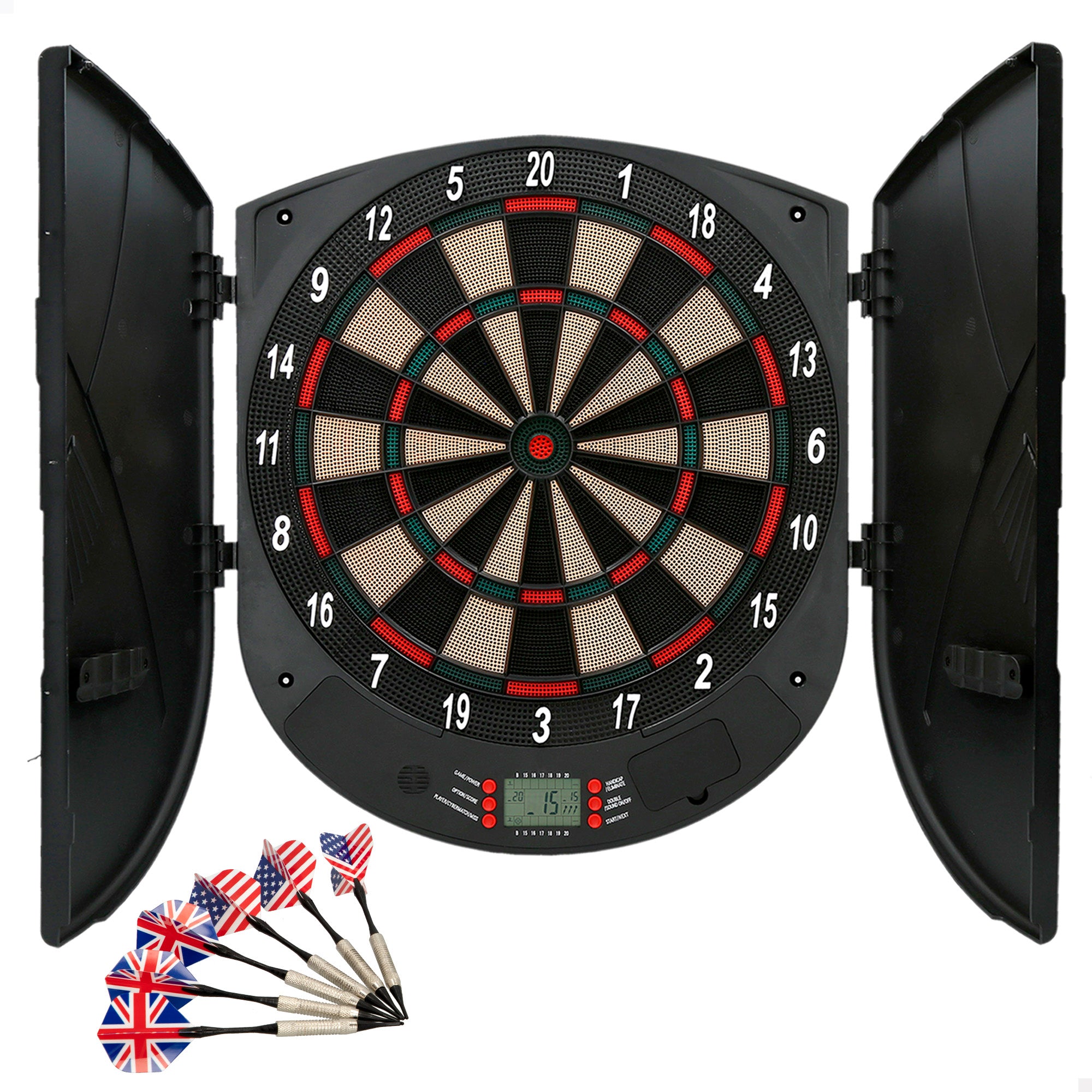 Diana electrónica 50x45 cm con 6 dardos Aktive