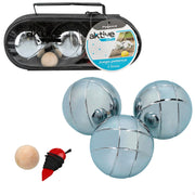 Estuche petanca con 3 bolas Aktive Sports