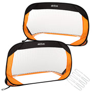 Set 2 Porterías de fútbol Pop-Up Aktive Sports