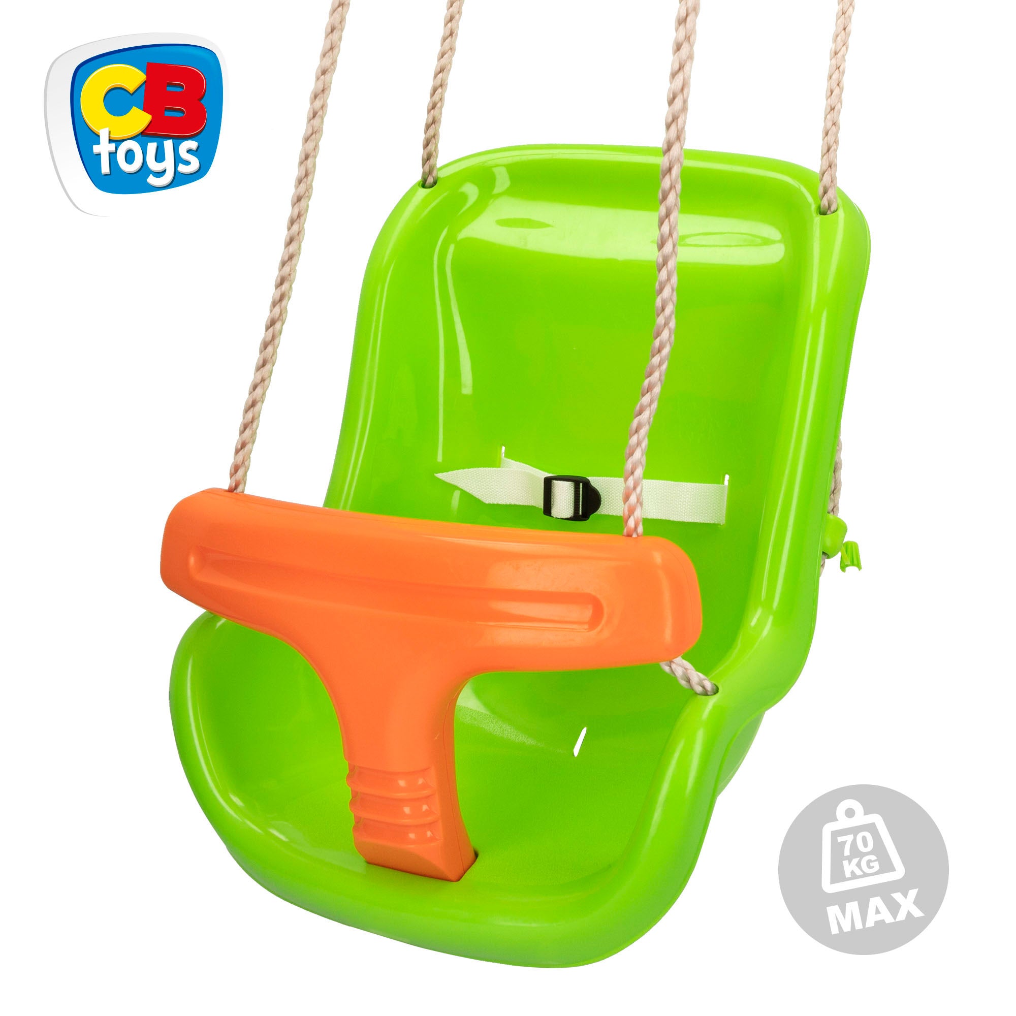 Asiento columpio infantil con cinturón ajustable CB Toys