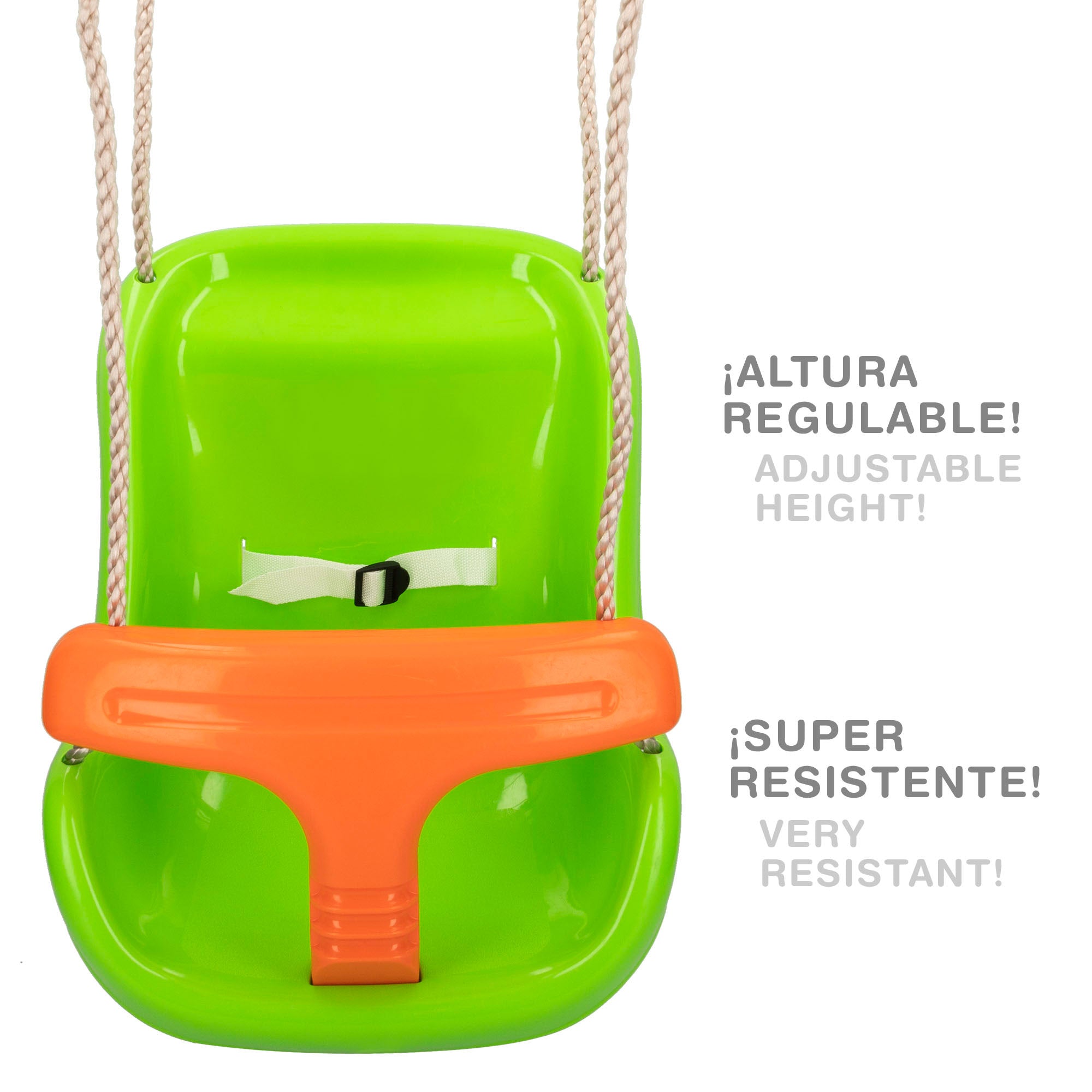 Asiento columpio infantil con cinturón ajustable CB Toys