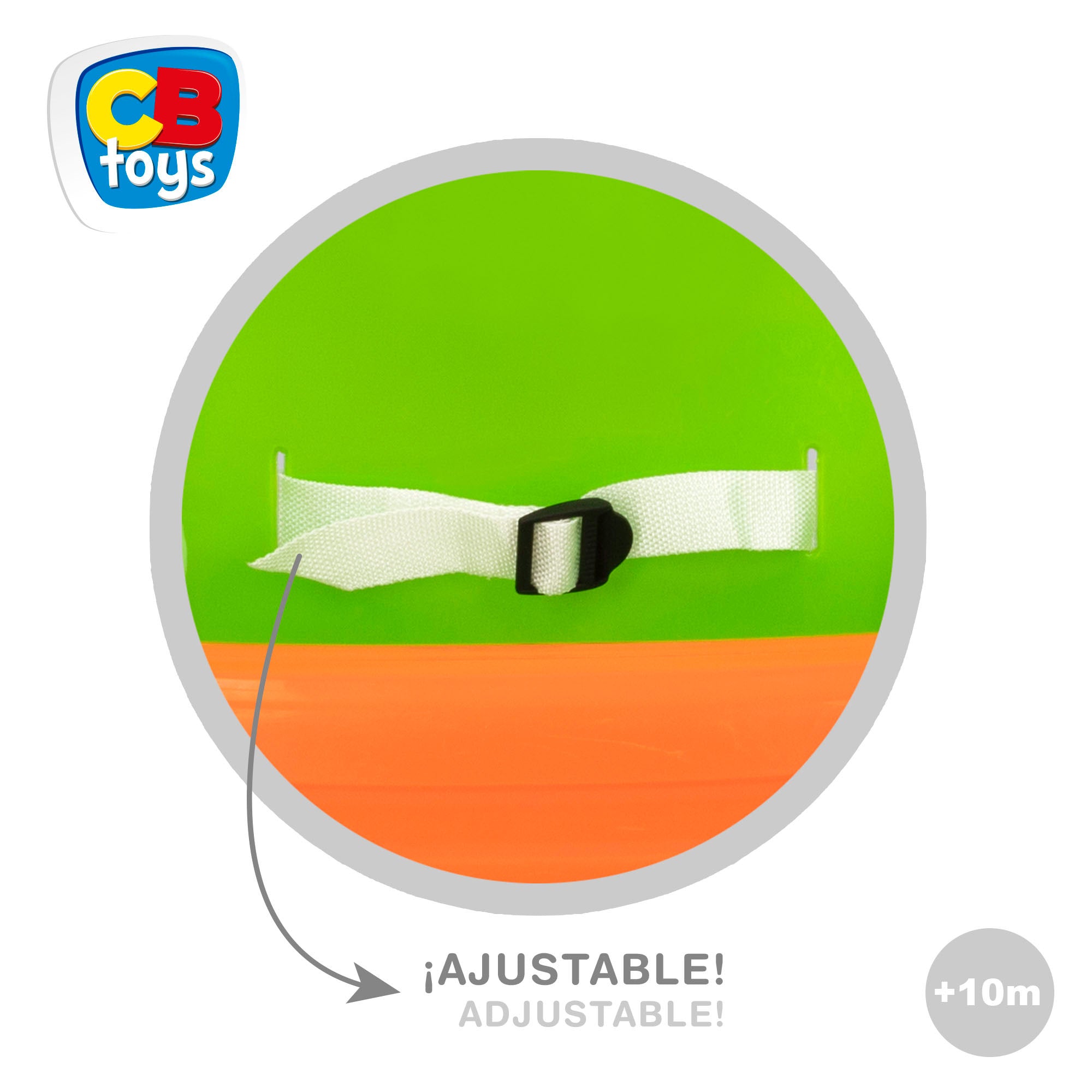 Asiento columpio infantil con cinturón ajustable CB Toys