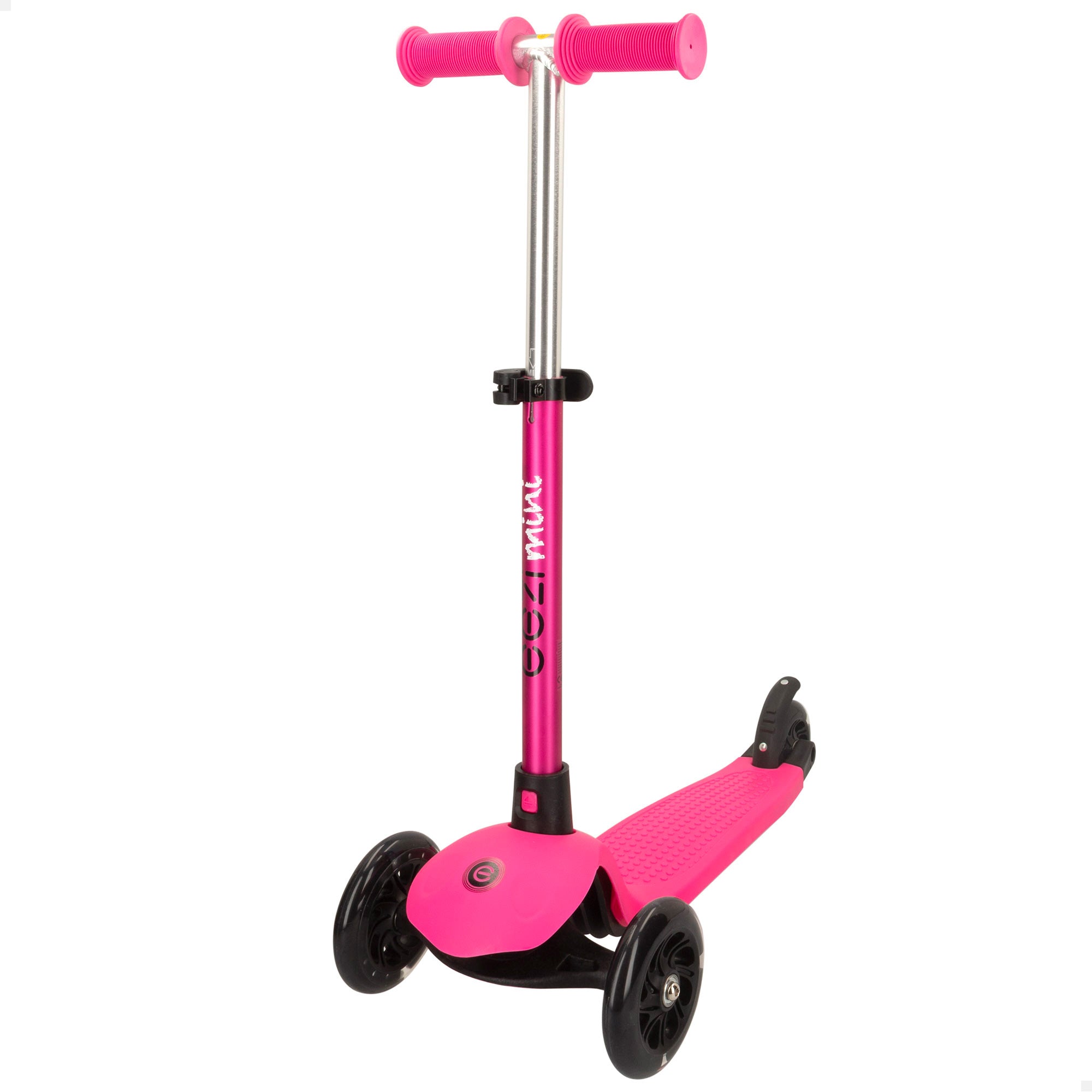 Patinete 3 ruedas fucsia con manillar desmontable EEZI