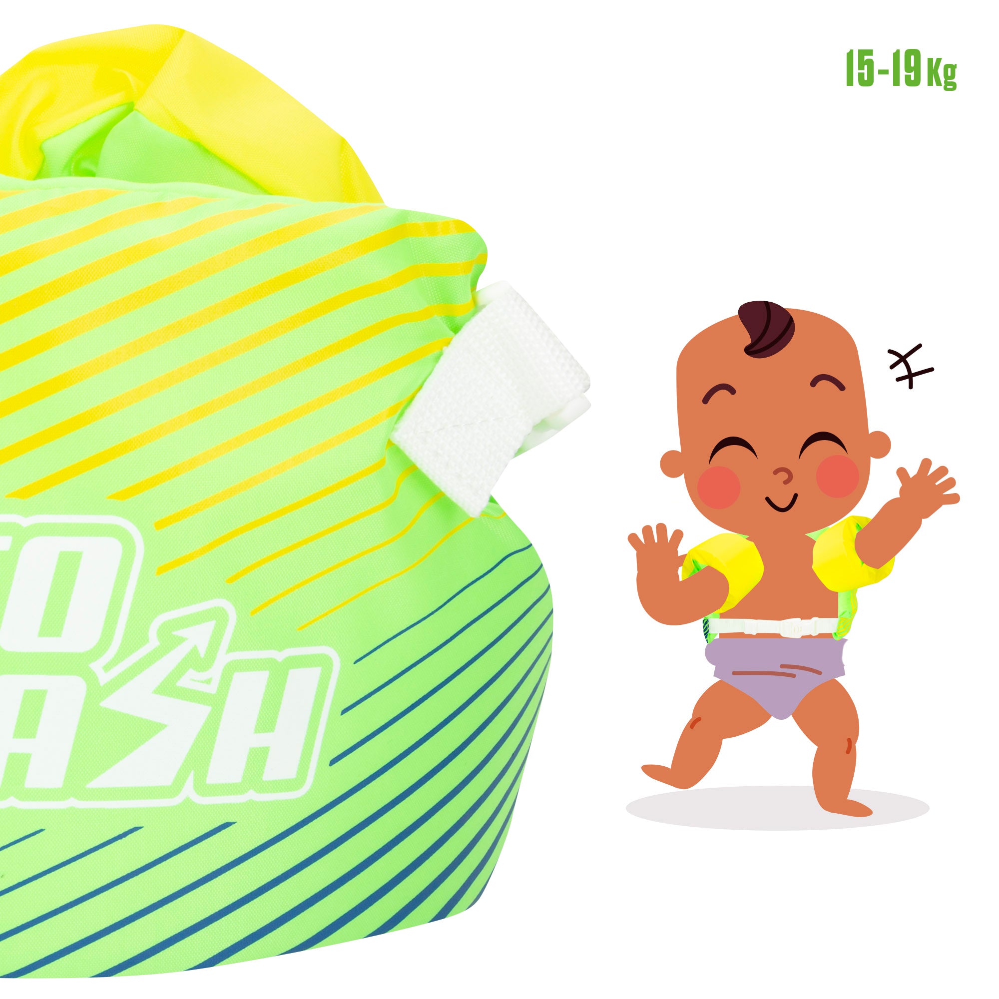 Aqua Sport Flotador con manguitos bebé 15-19 kg