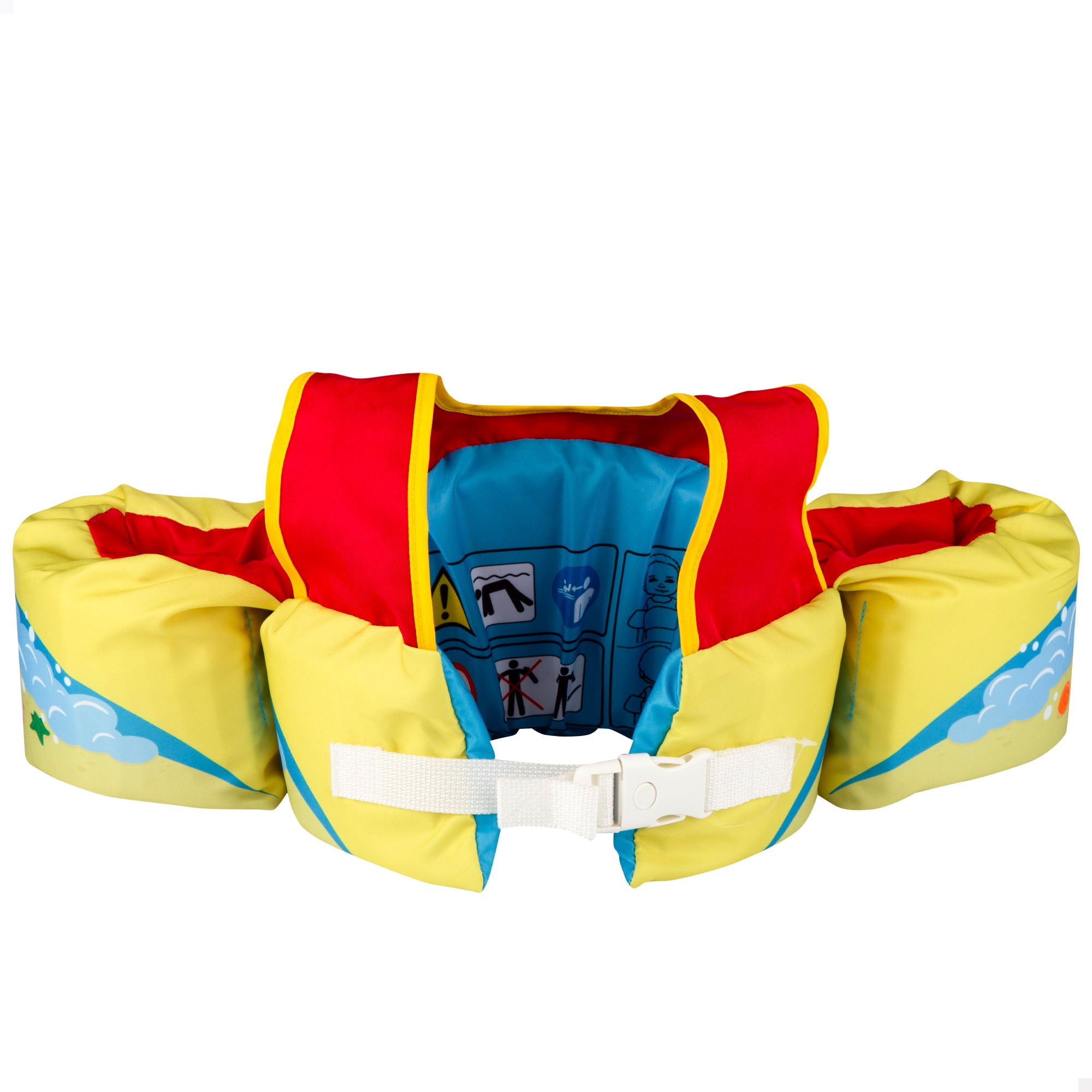 Aqua Sport Chaleco salvavidas niño cangrejo 15-30 kg regulable