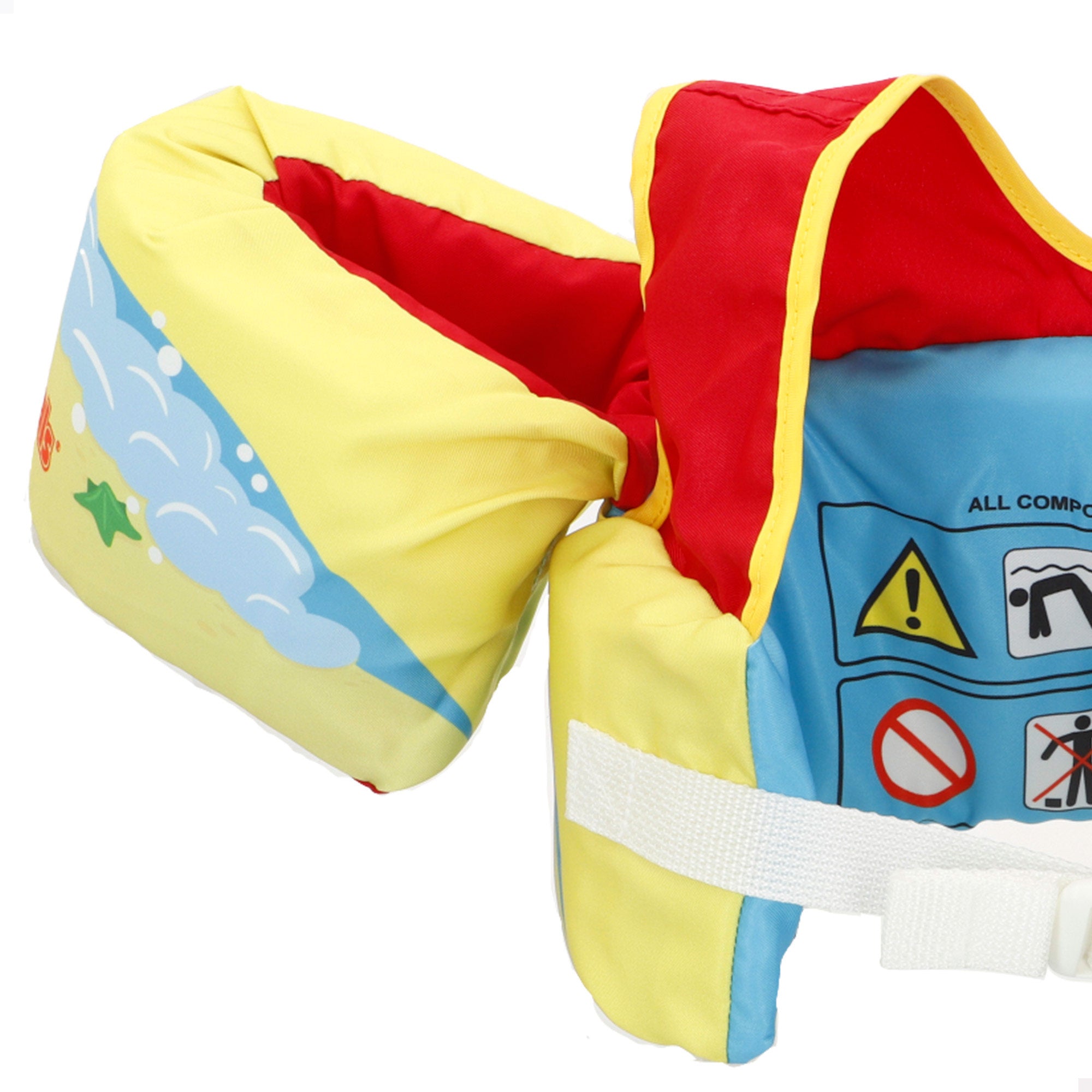 Aqua Sport Chaleco salvavidas niño cangrejo 15-30 kg regulable