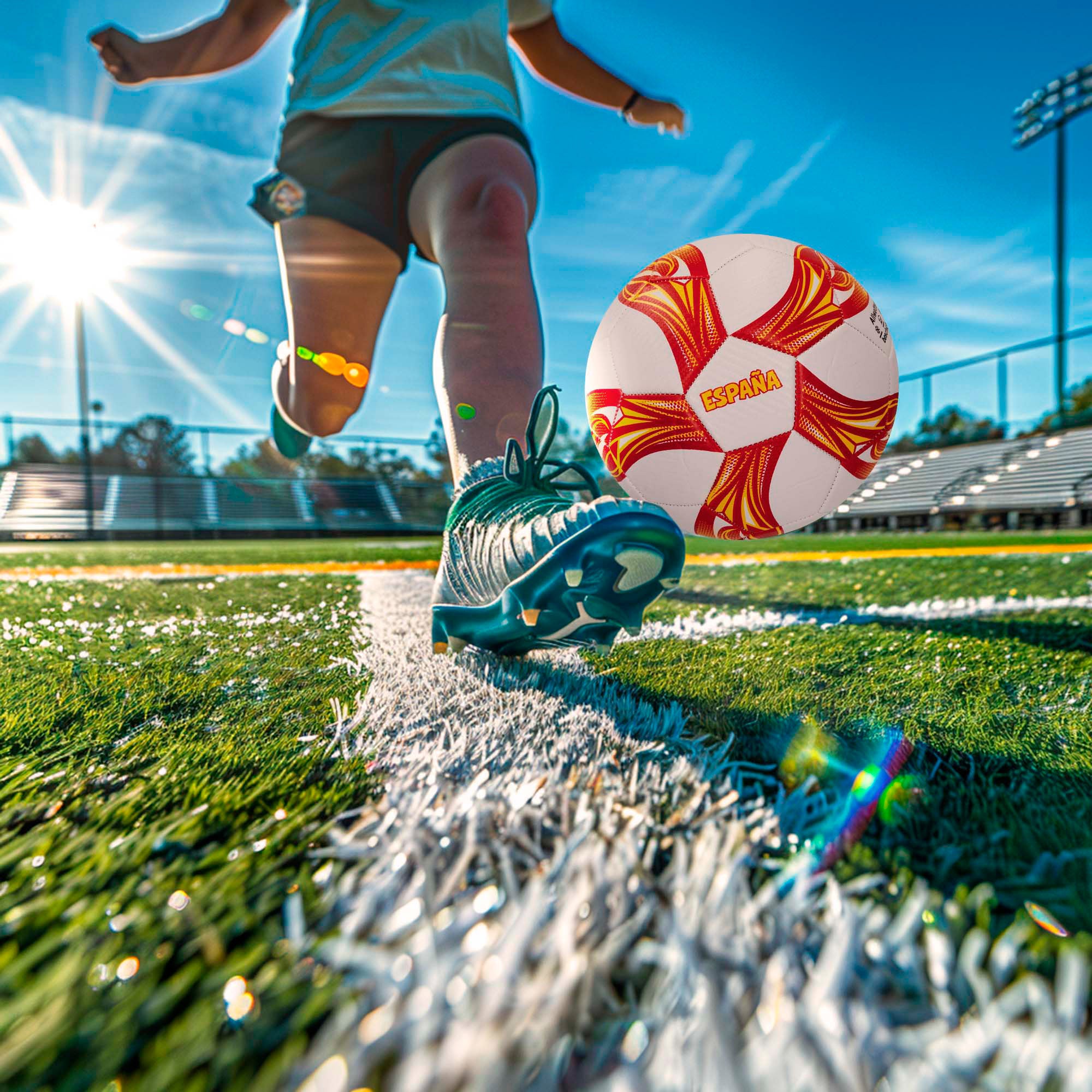 Pelota de fútbol España Talla 5 - Ø22 cm John
