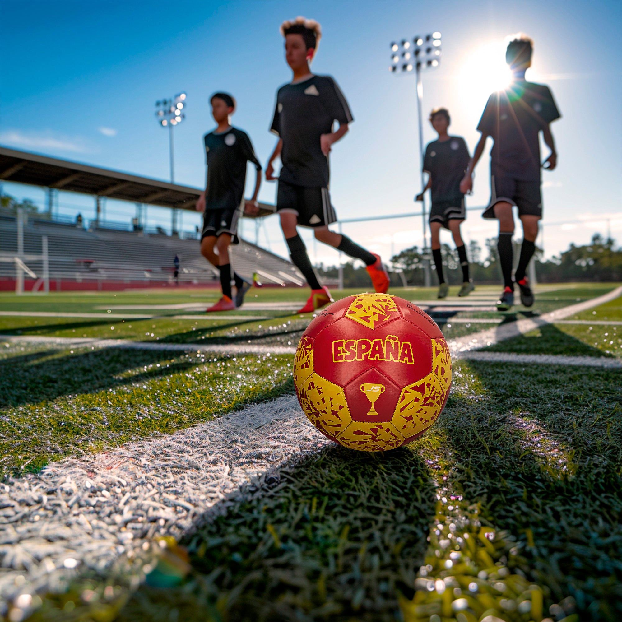 España Balón de fútbol Talla 5 (deshinchado) John