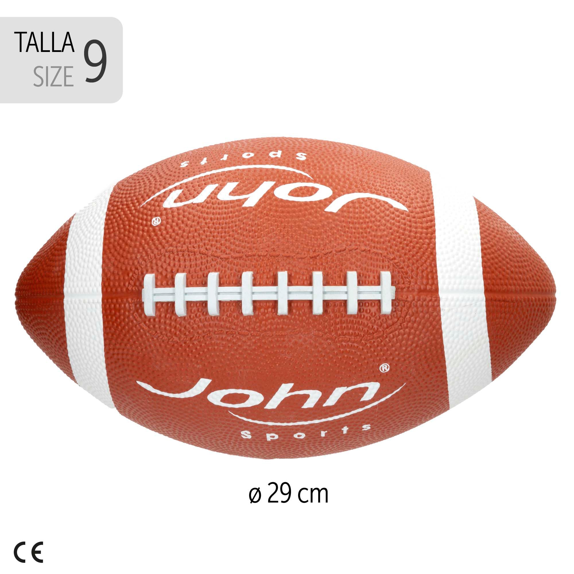 Balón de fútbol americano Talla 9 - Ø29 cm John